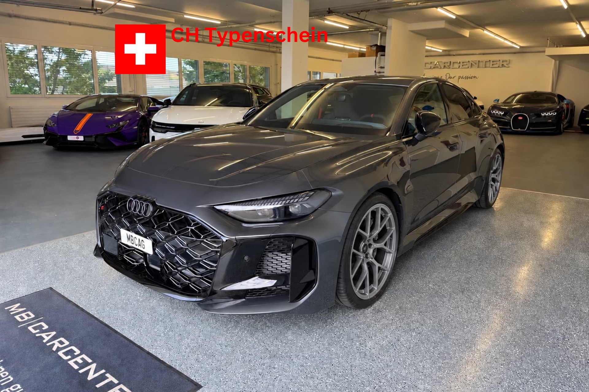 AUDI RS 5 Limousine, CH Typenschein, V-Max Anhebung, Tech pro Paket, Head up Display, OLED