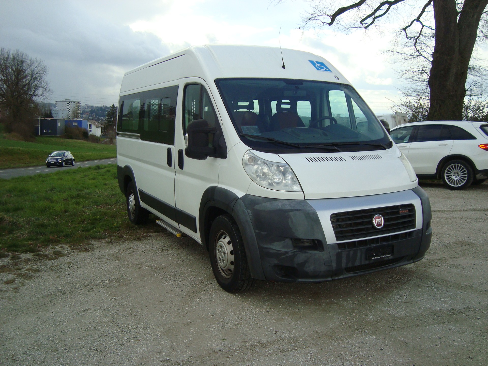 FIAT Ducato 17 3.0 JTD 9 PLACES + ELEVATEUR HANDICAPES-image-1