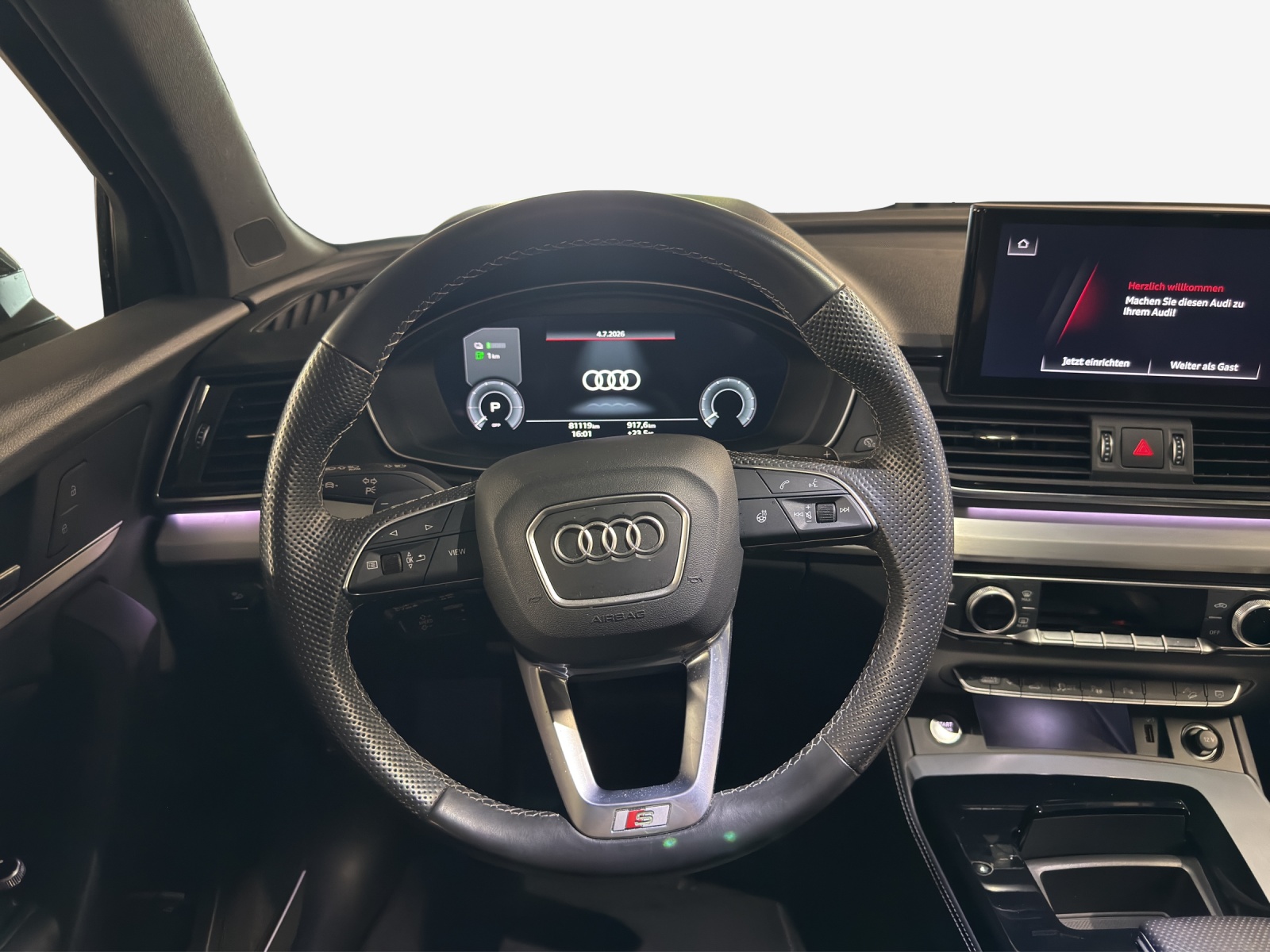 AUDI Q5 50 TFSI e PHEV S line quattro S-tronic-image-9