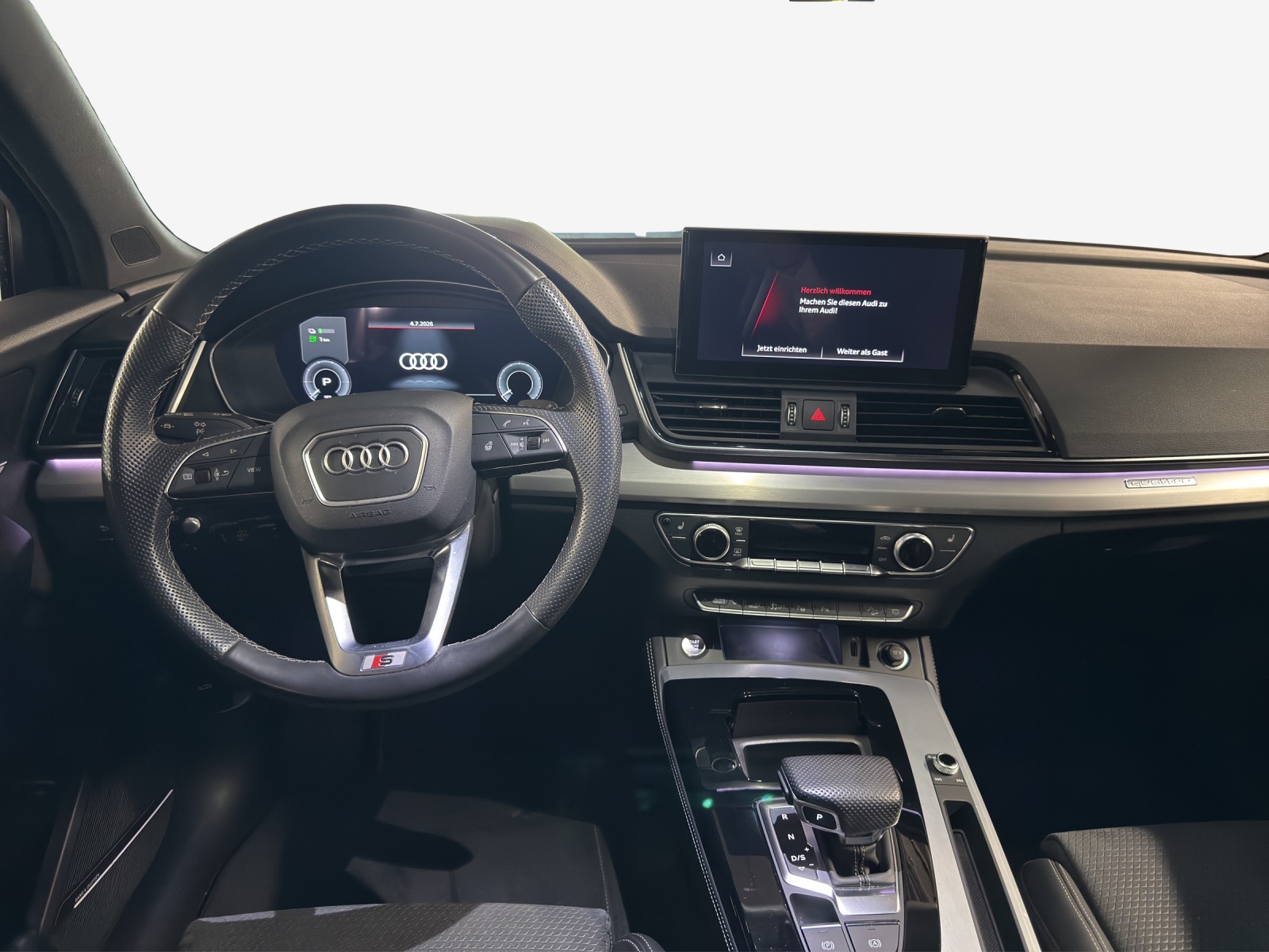AUDI Q5 50 TFSI e PHEV S line quattro S-tronic-image-8