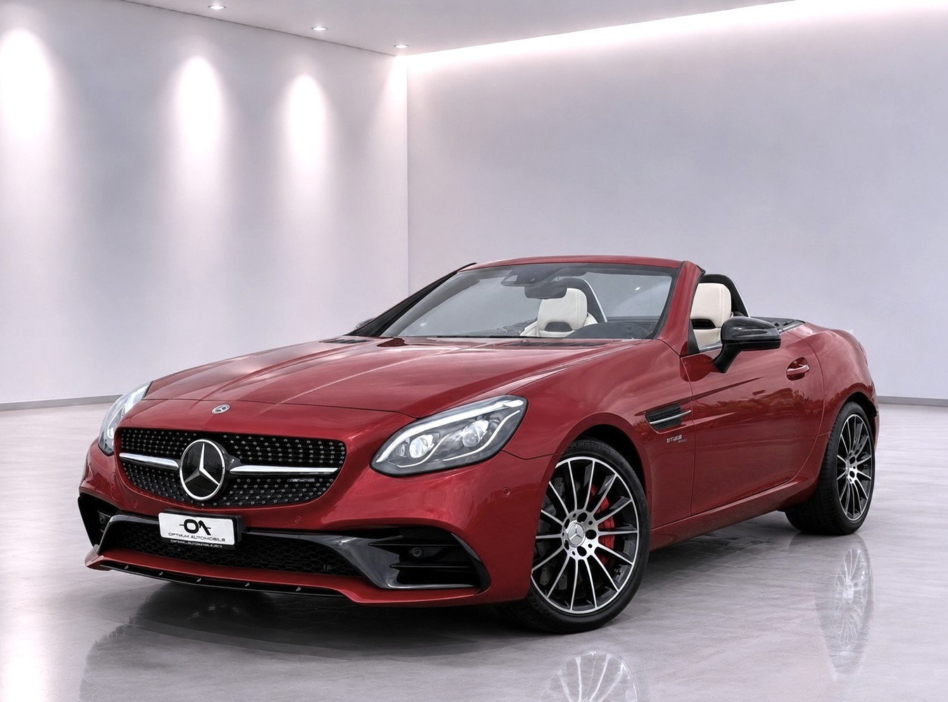 MERCEDES-BENZ SLC 43 AMG 9G-Tronic "DESIGNO" 390PS - *ABSOLUT NEUWERTIG* - *WAHNSINNS-AUSSTATTUNG* - *GRATIS-SERVICE & GARANTIE*-image-0