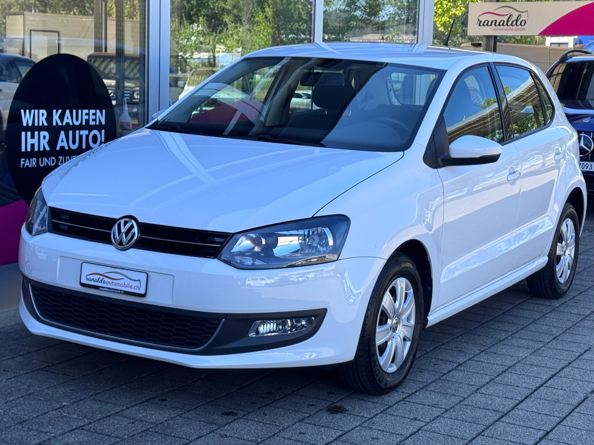 VW Polo 1.2 12V Trendline+Klimaanlage+Radio/CD+El.Fensterheber+ZV mit Fernbedienung+5-Türig+Frisch ab MFK / Service+-showroom-element-2