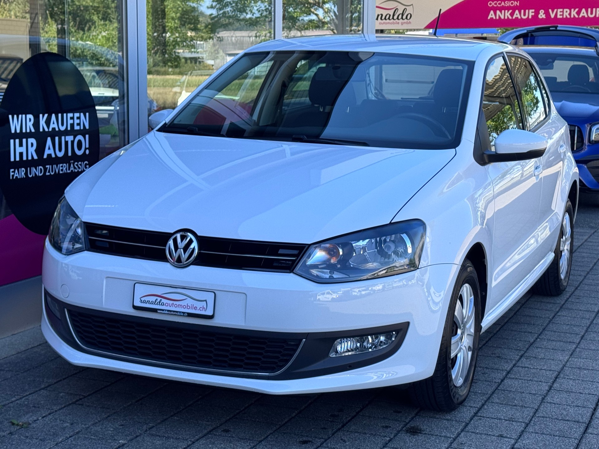 VW Polo 1.2 12V Trendline+Klimaanlage+Radio/CD+El.Fensterheber+ZV mit Fernbedienung+5-Türig+Frisch ab MFK / Service+