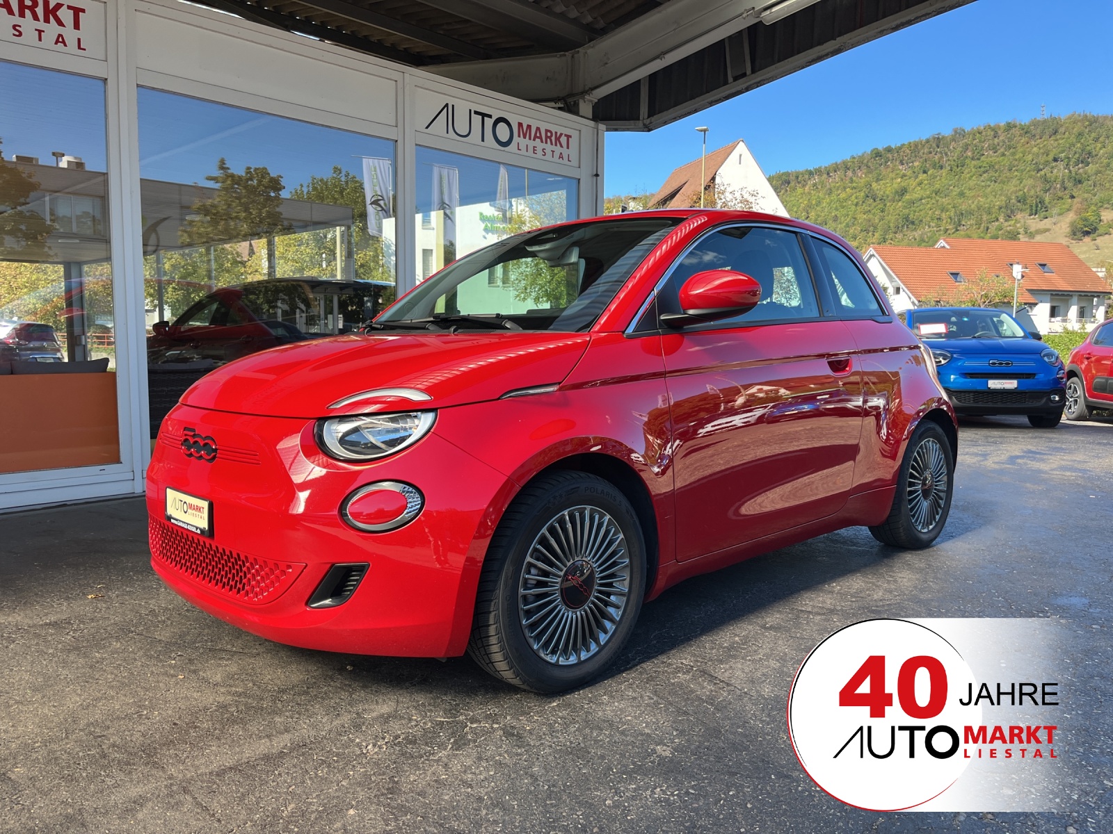 FIAT 500 electric 87 kW Red-image-0
