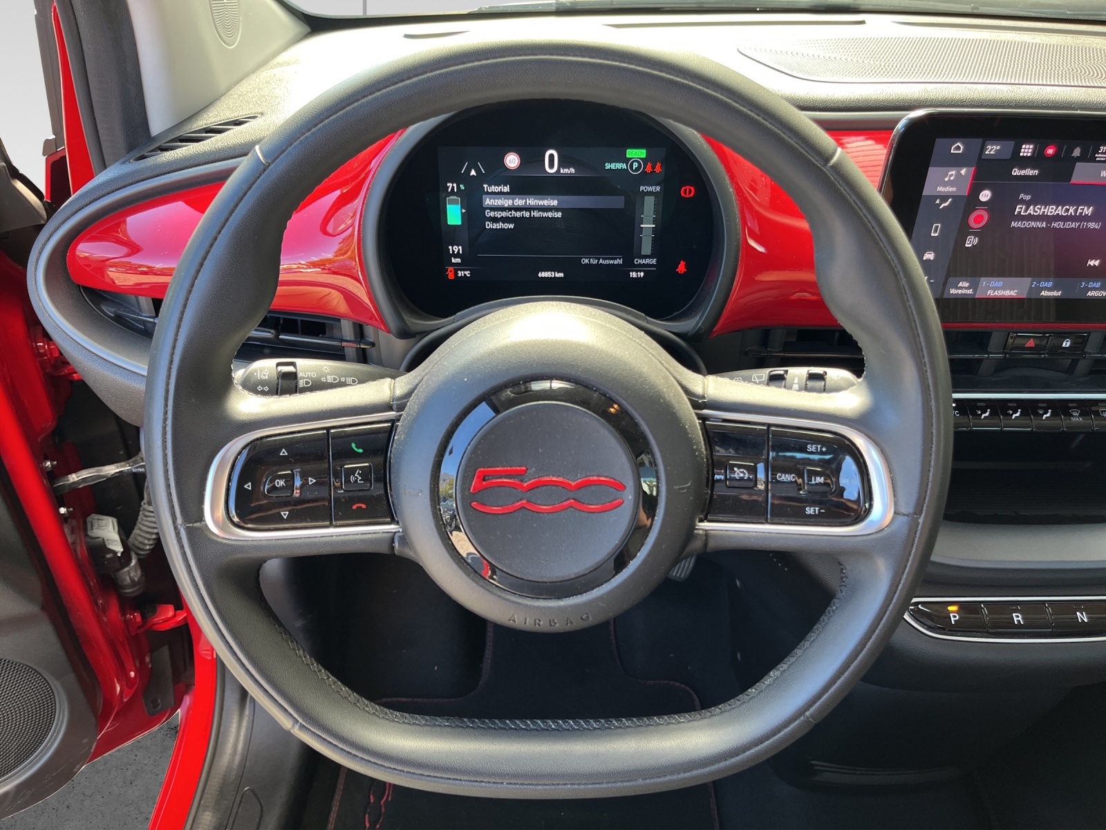 FIAT 500 electric 87 kW Red-image-8