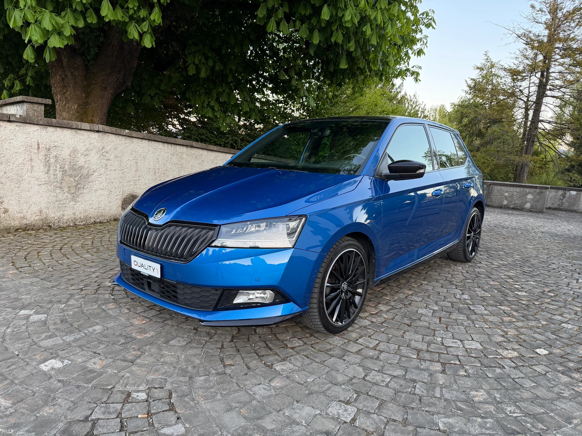 SKODA Fabia 1.0 TSI Monte Carlo / Ab MFK / Service gepflegt / 36 Monate Garantie exkl. / Sportsitze / Panorama / LED / DAB / ACC-image-0