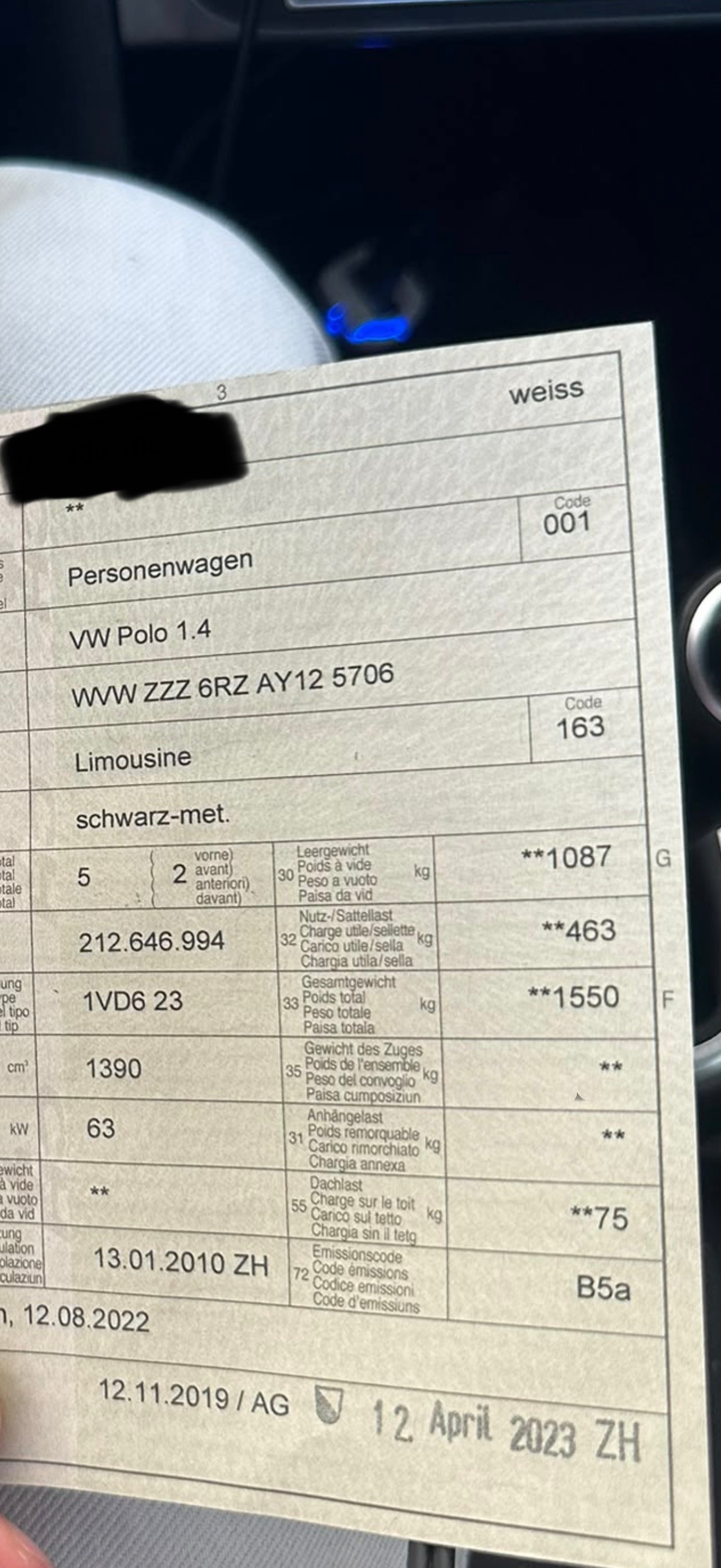 VW Polo 1.4 16V Trendline-image-8