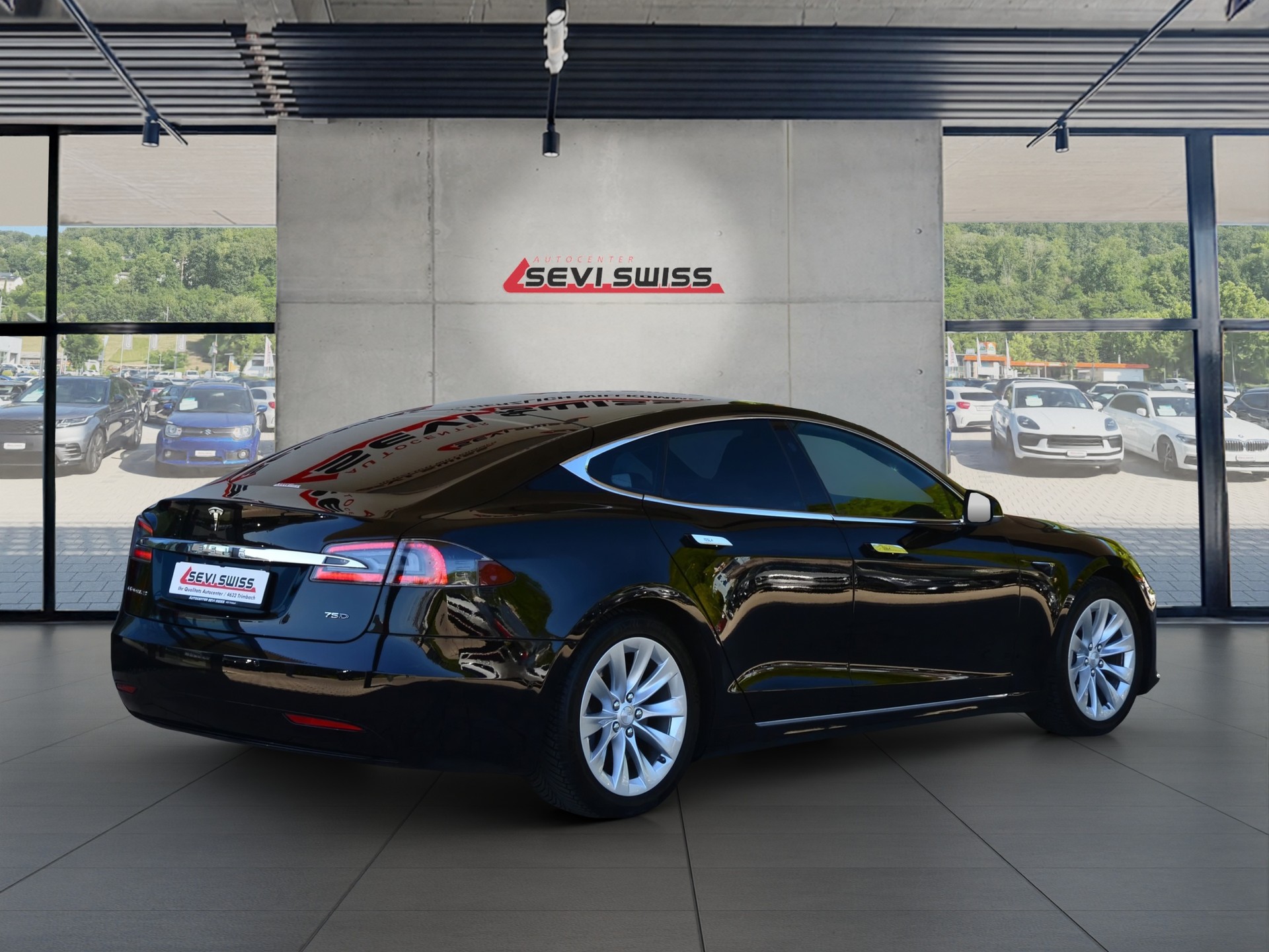 TESLA Model S 75*Frisch ab MFK,1 Jahr oder 20000km Garantie auf Motor und Getriebe*-image-1