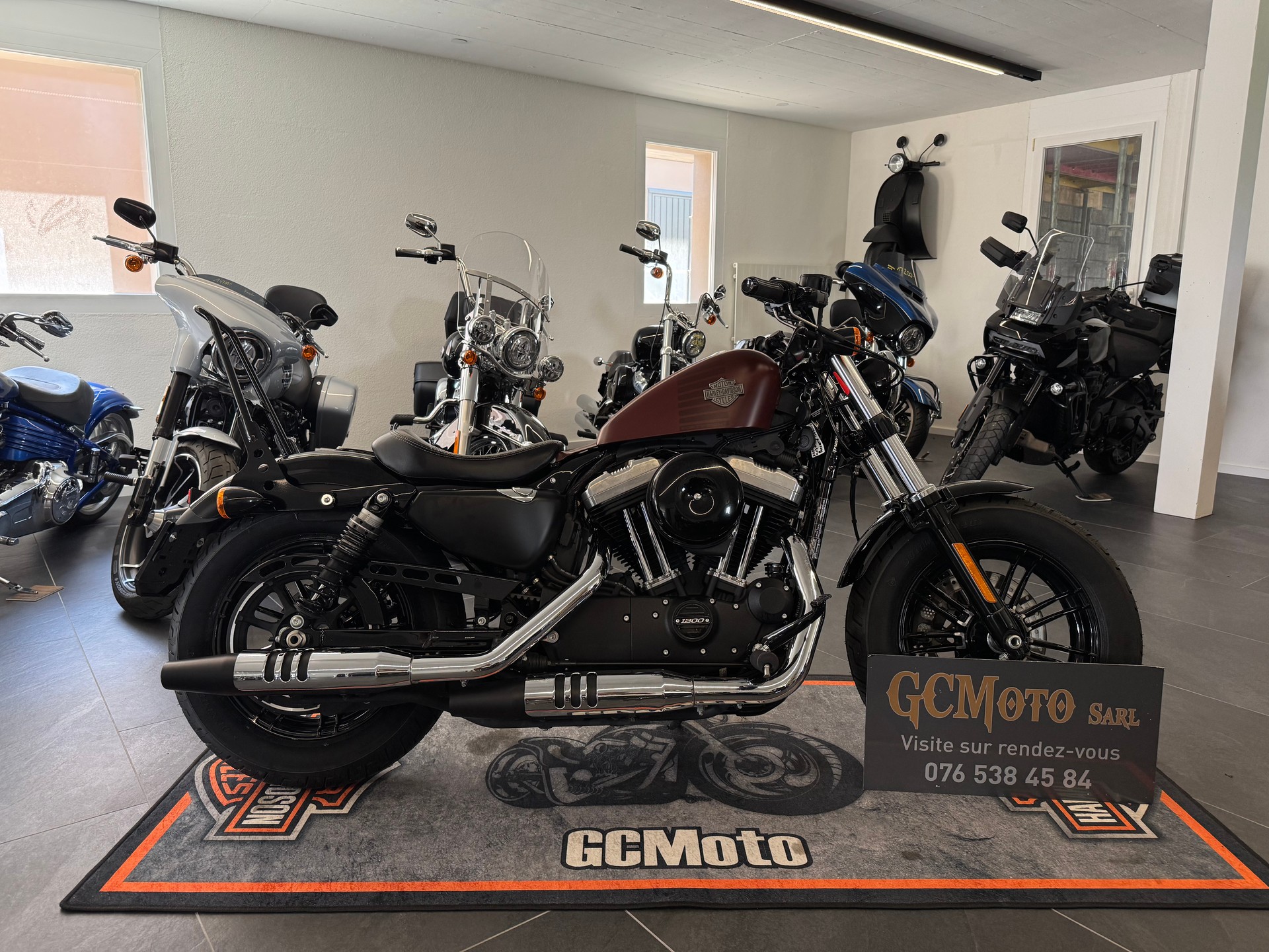 HARLEY-DAVIDSON XL 1200 X Forty Eight ABS (35 kW Possible) Leasing dès 125.-/mois-showroom-element-3