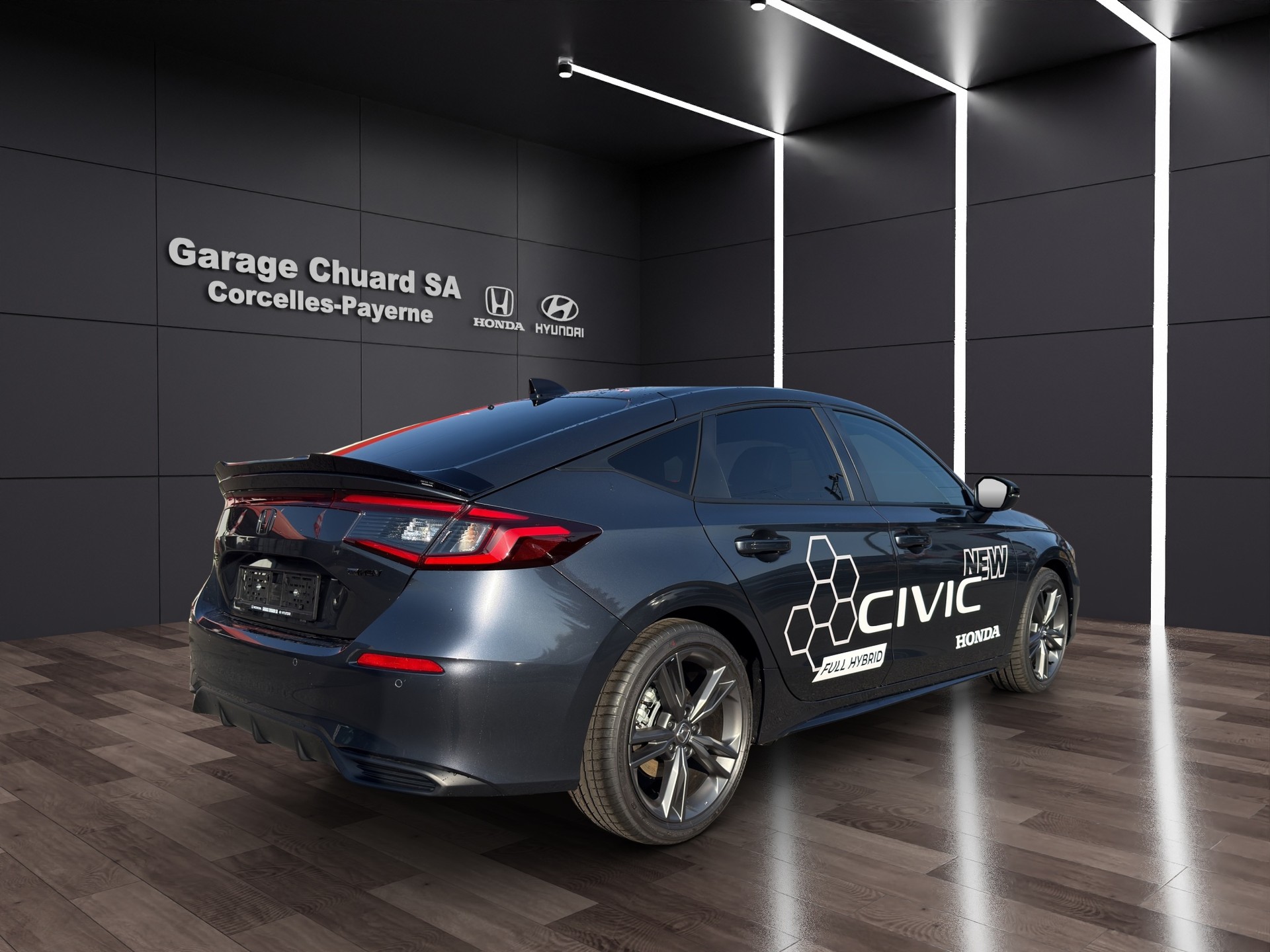 HONDA Civic 2.0 i-MMD HEV Sport-image-4