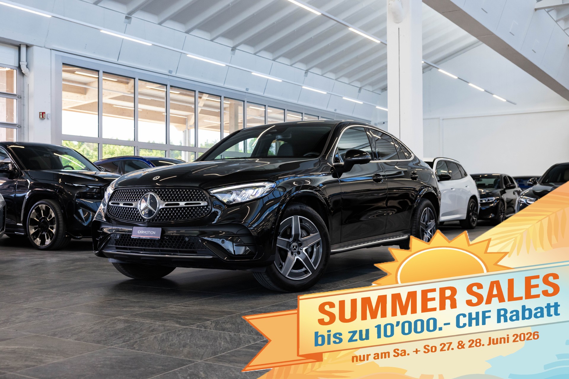 MERCEDES-BENZ GLC 200 AMG Line 4matic Coupé / Panorama / Head-Up Display / Ambientebeleuchtung-image-0