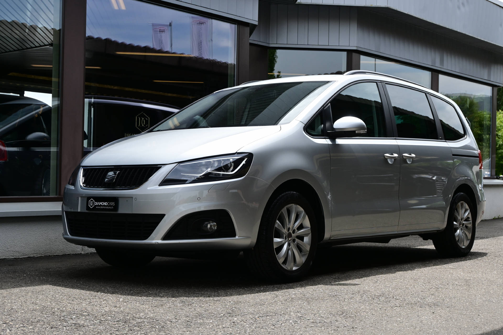 SEAT Alhambra 2.0 TDI Reference DSG*7Plätzer*integrierte Kindersitze*Anhängerkupplung*-image-0