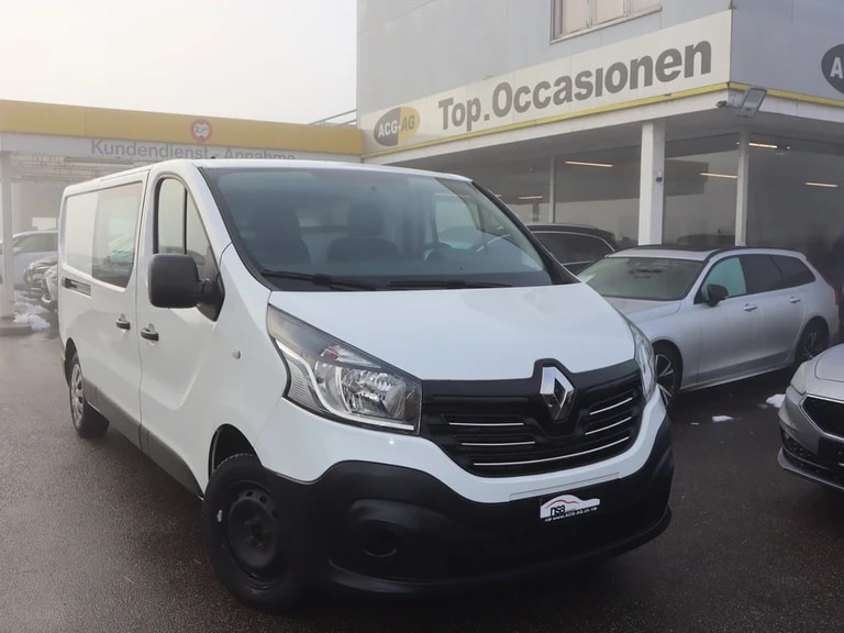 RENAULT Trafic 1.6 dCi 120 2.9t Business L2H1 ** L2 H1 ** Tempomat ** Klimaanlage ** 3-Plätzer ** AHK ** Frisch Ab MFK & Service **-image-0