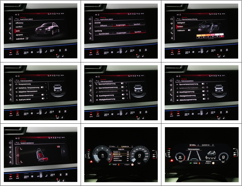 AUDI A3 Sportback 35 TFSI S Line S-tronic - Panorama - Matrix LED - Sportsitze - SONOS - Kamera - 150 PS-image-13