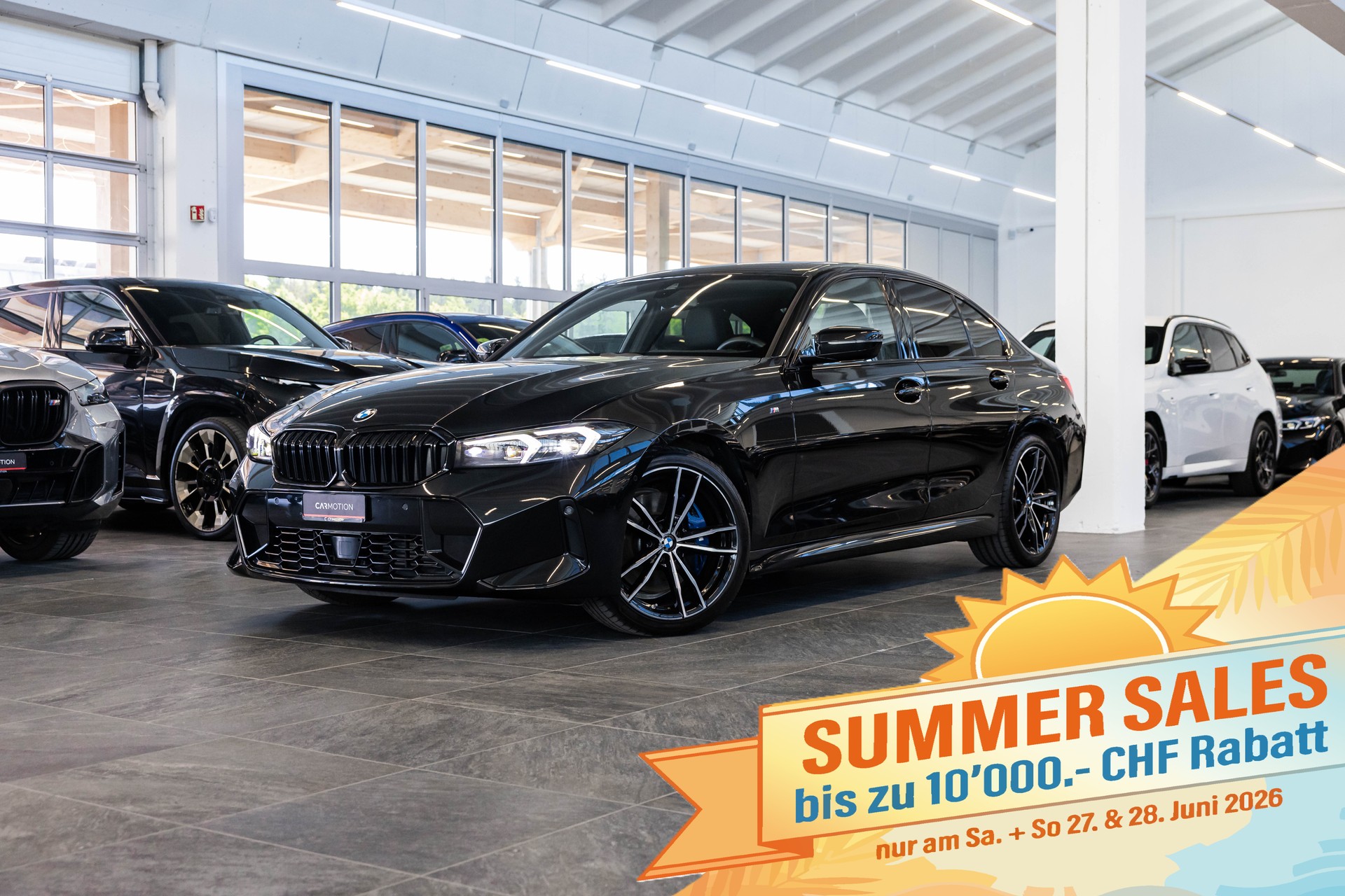 BMW 330d xDrive SAG M Sport Pro / Glasdach / Rückfahrkamera / Head-Up Display-image-0