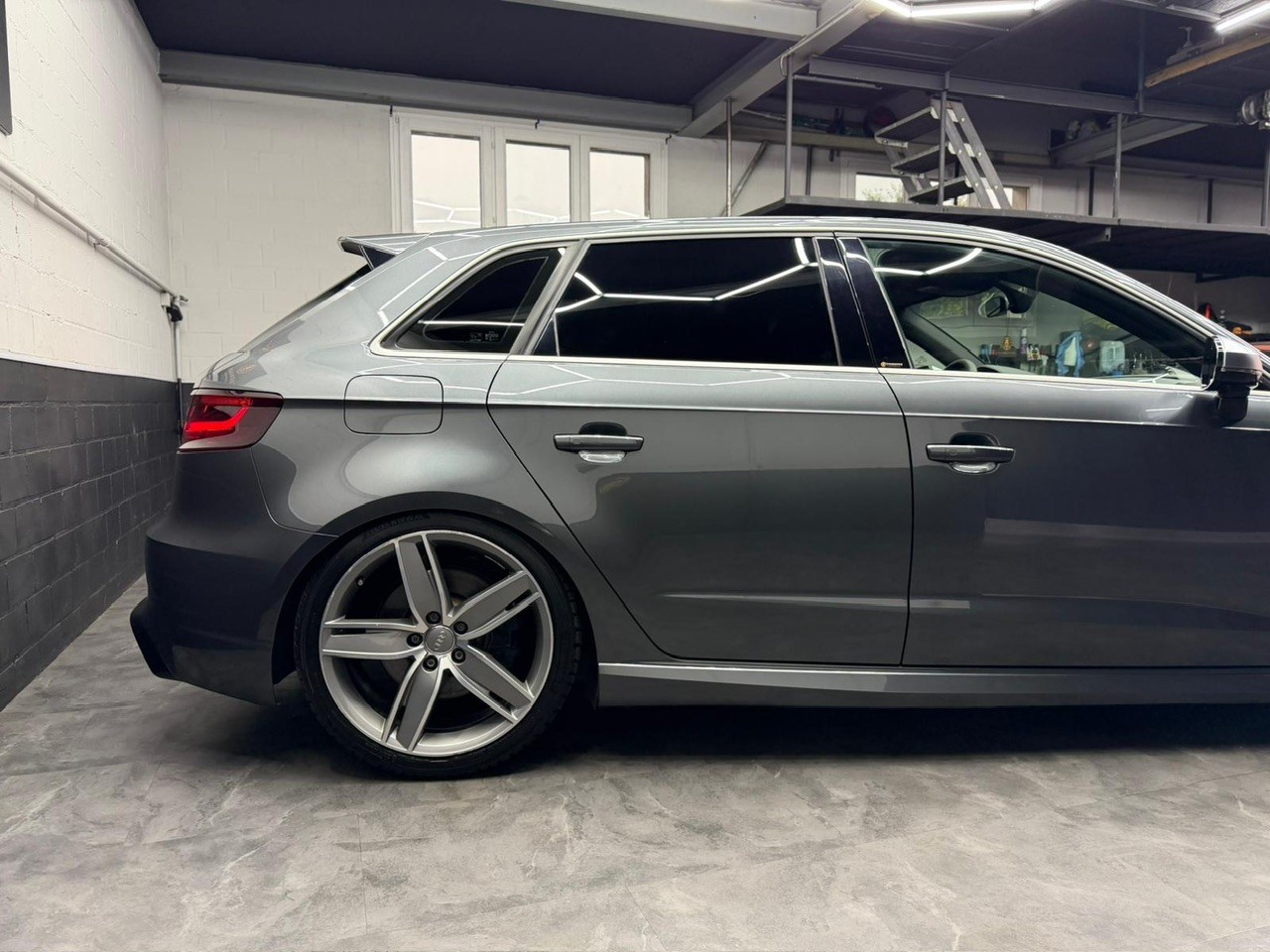 AUDI RS3 2.5 TSI quattro S-tronic | OHNE OPF | Maxton-Design | Gewindefahrwerk | Keyless-image-4