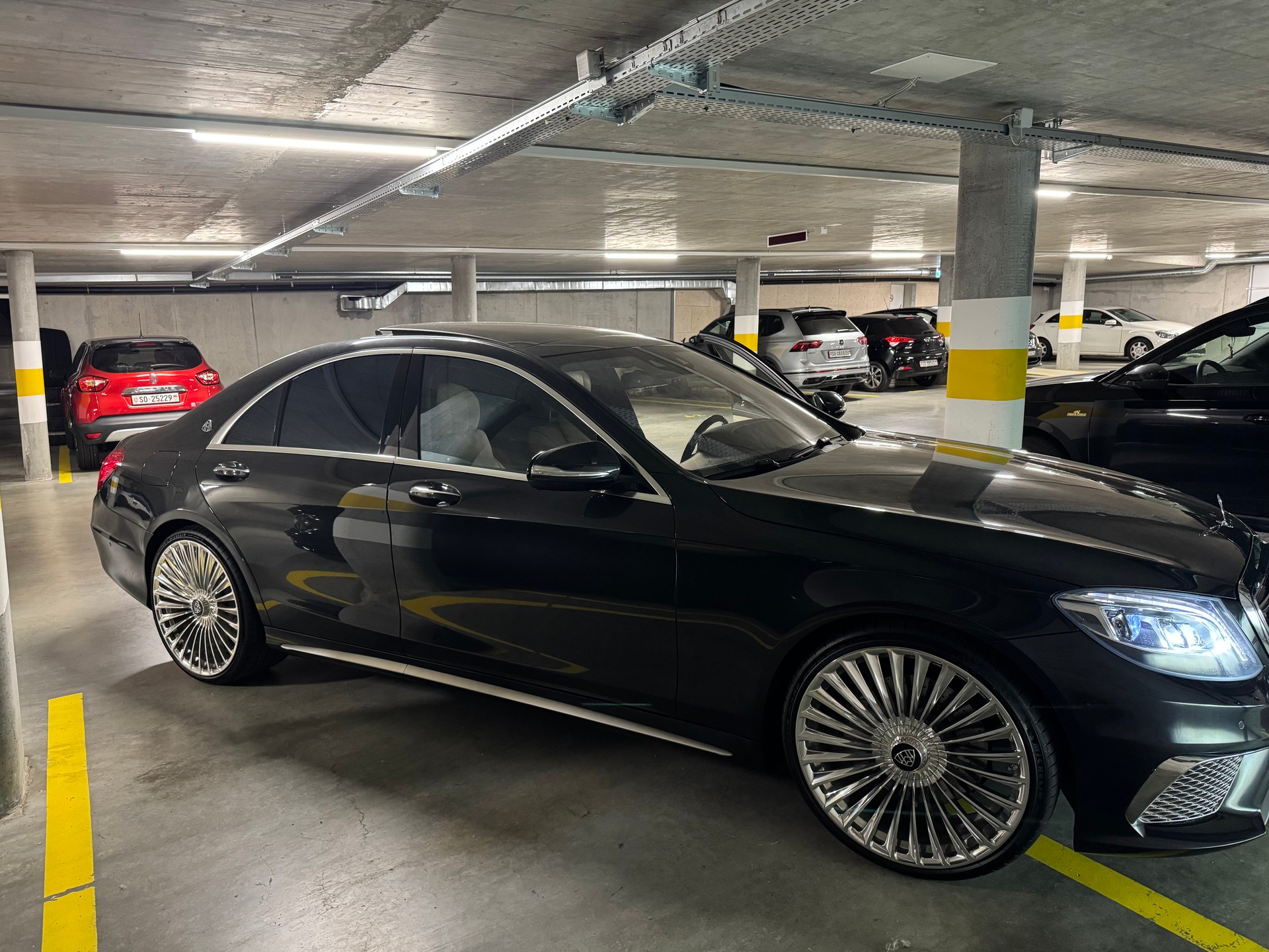 MERCEDES-BENZ S-350 MAYBACH OPTIK 22 ZOLL FELGEN-image-0
