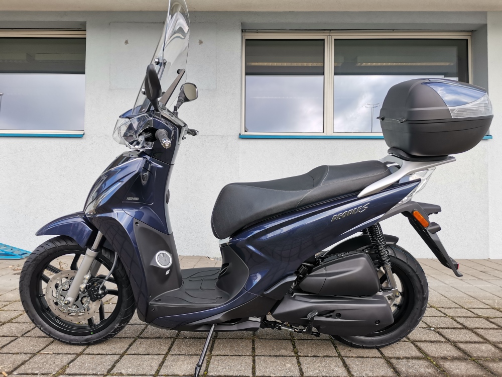 KYMCO People S 125i ABS Topcase/Windschild