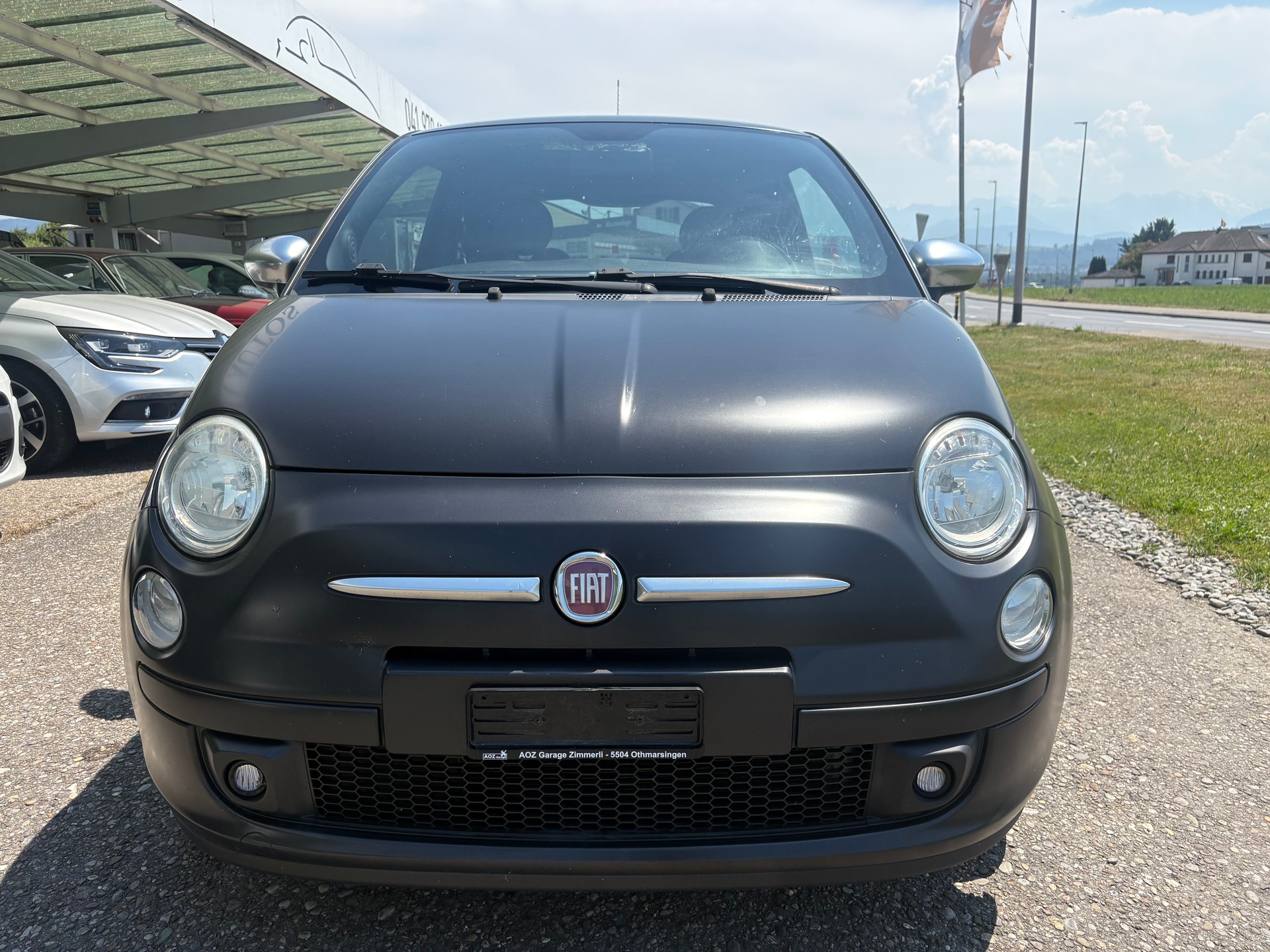 FIAT 500 1.4 16V Matt Black-image-1