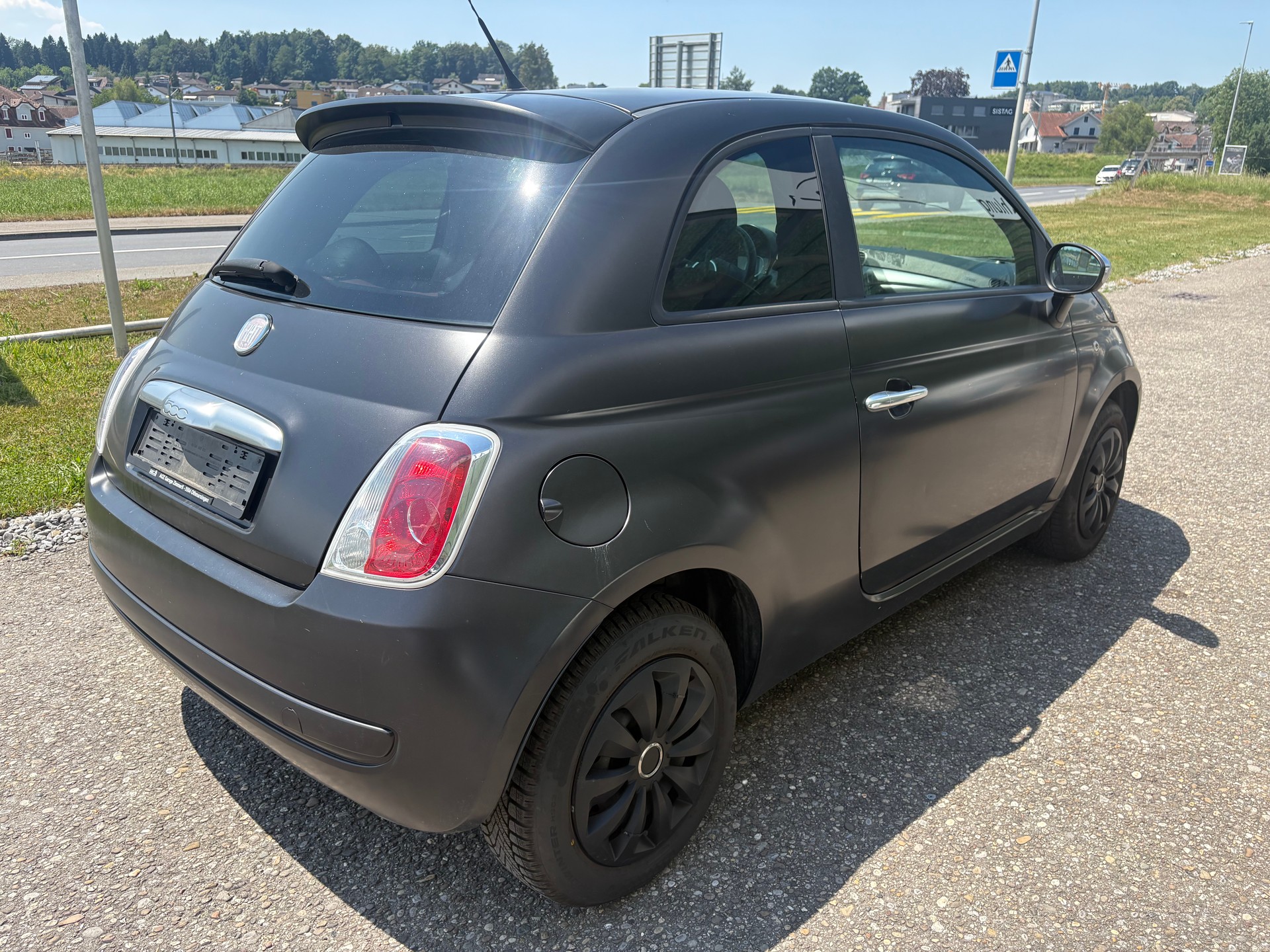 FIAT 500 1.4 16V Matt Black-image-3