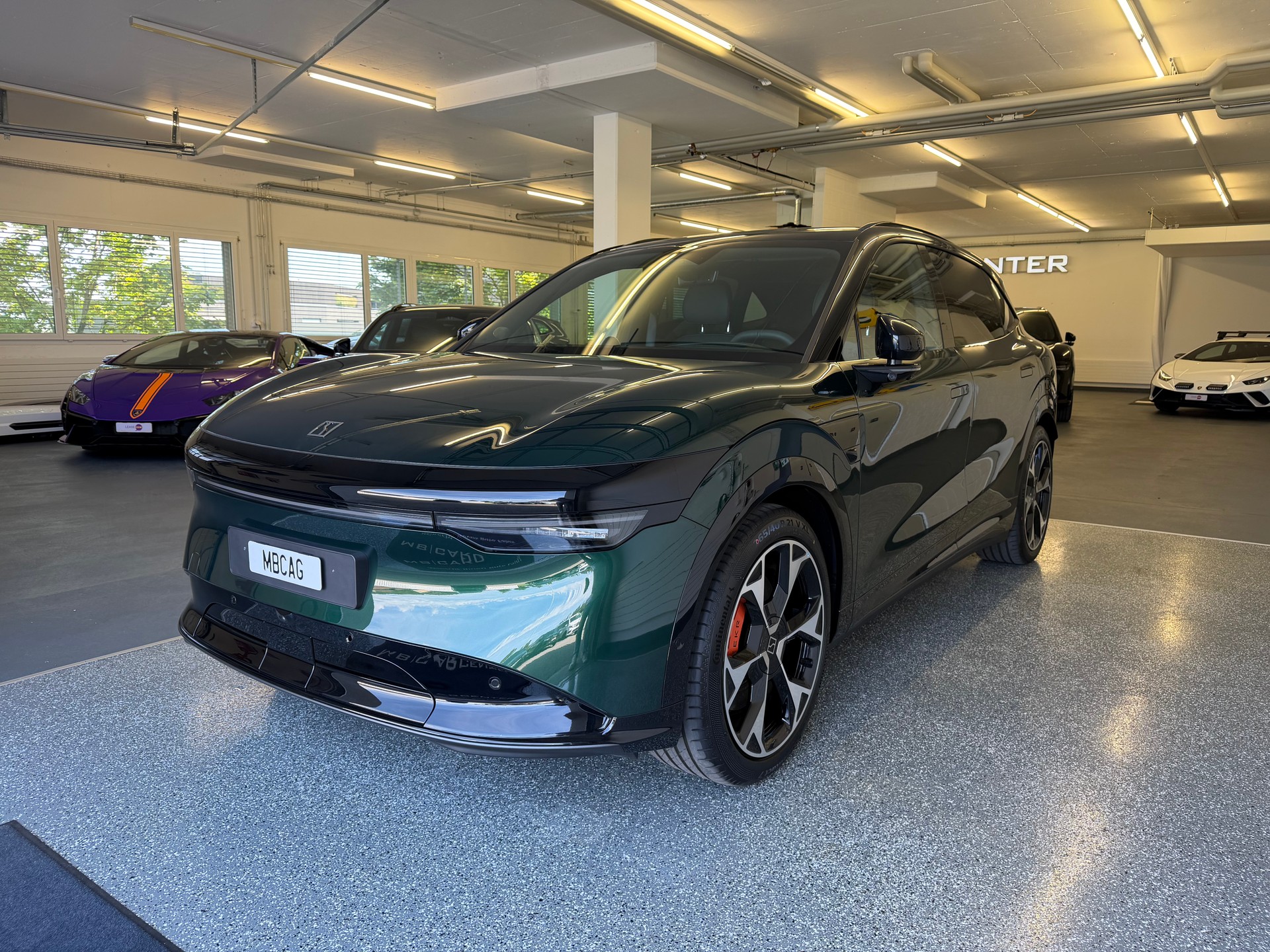 ZEEKR 7X 100kWh Privilege AWD, Comfort & Cockpitpaket, "Forest Green" 10J / 200'000km Werksgarantie-image-2