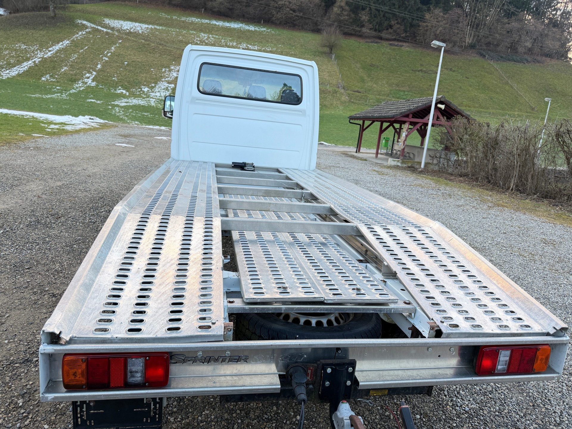 MERCEDES-BENZ Autotransporter 1600KG NUZLAST einzige in CH mit 1600kg-image-4