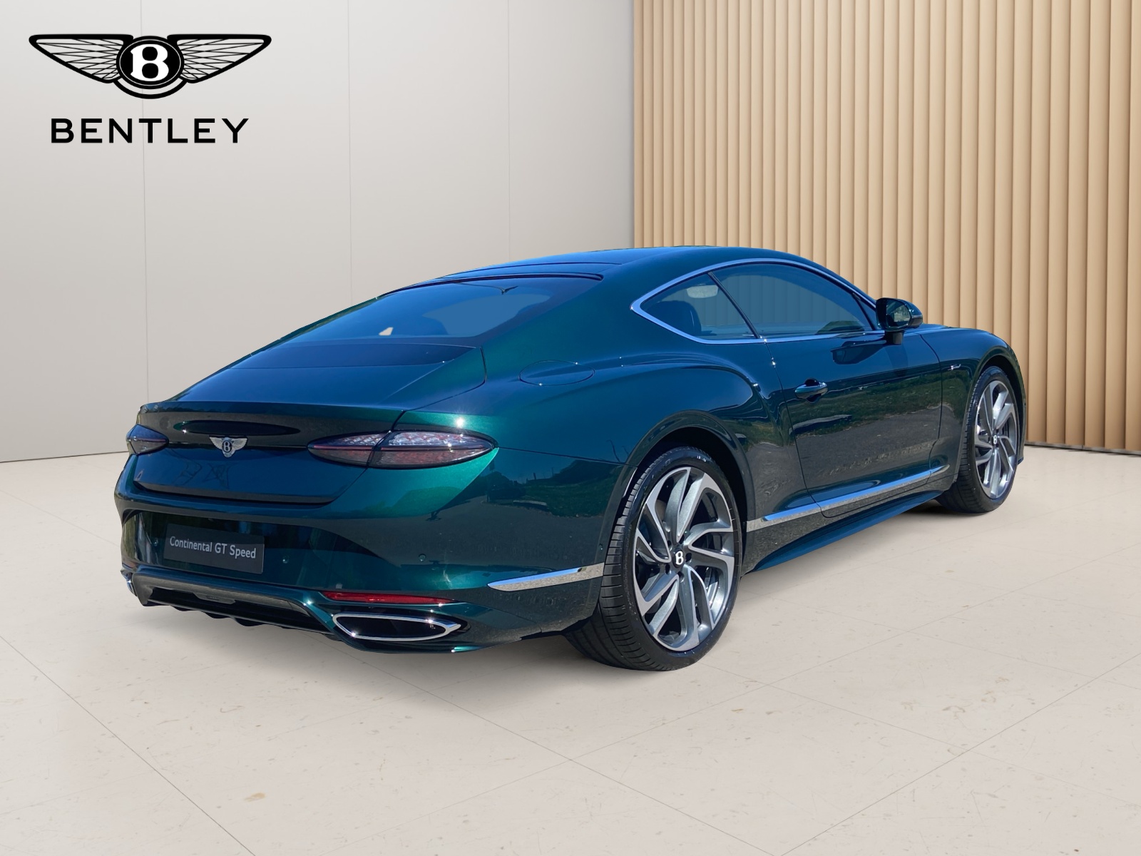 BENTLEY Continental GT 4.0 V8 Speed- Pure Bentley in Dunkelgrün-dunkelgrün/ 1.9% Leasing möglich.-image-5