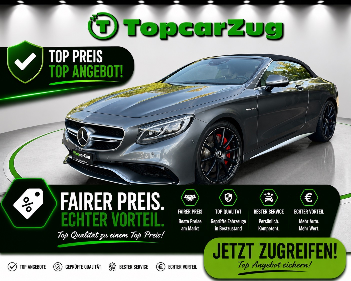 MERCEDES-BENZ S 63 AMG Cabriolet 4Matic Speedshift MCT