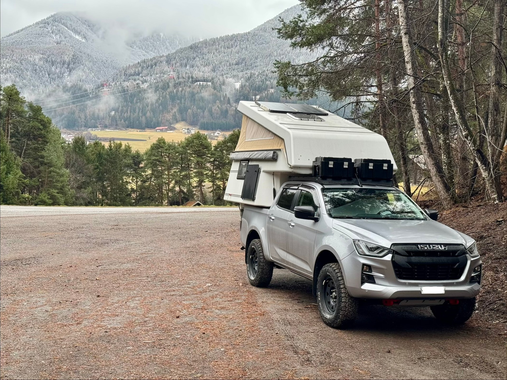 ISUZU D-MAX 1.9 CrewCab N60F Offroadcamper mit Fernweh-Mobil Absetzkabine
