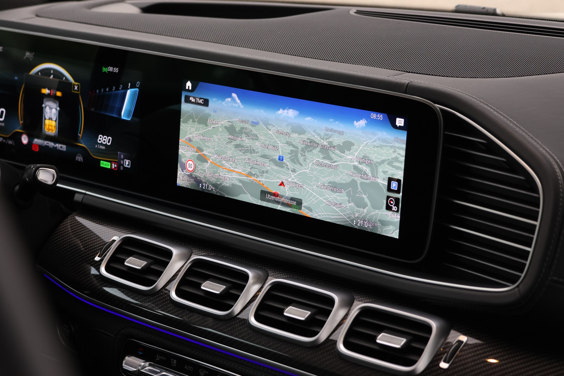 MERCEDES-BENZ GLE 63 S AMG 4Matic+ 9G-Speedshift (CH) *Designo* + 3.5T AHK-image-24