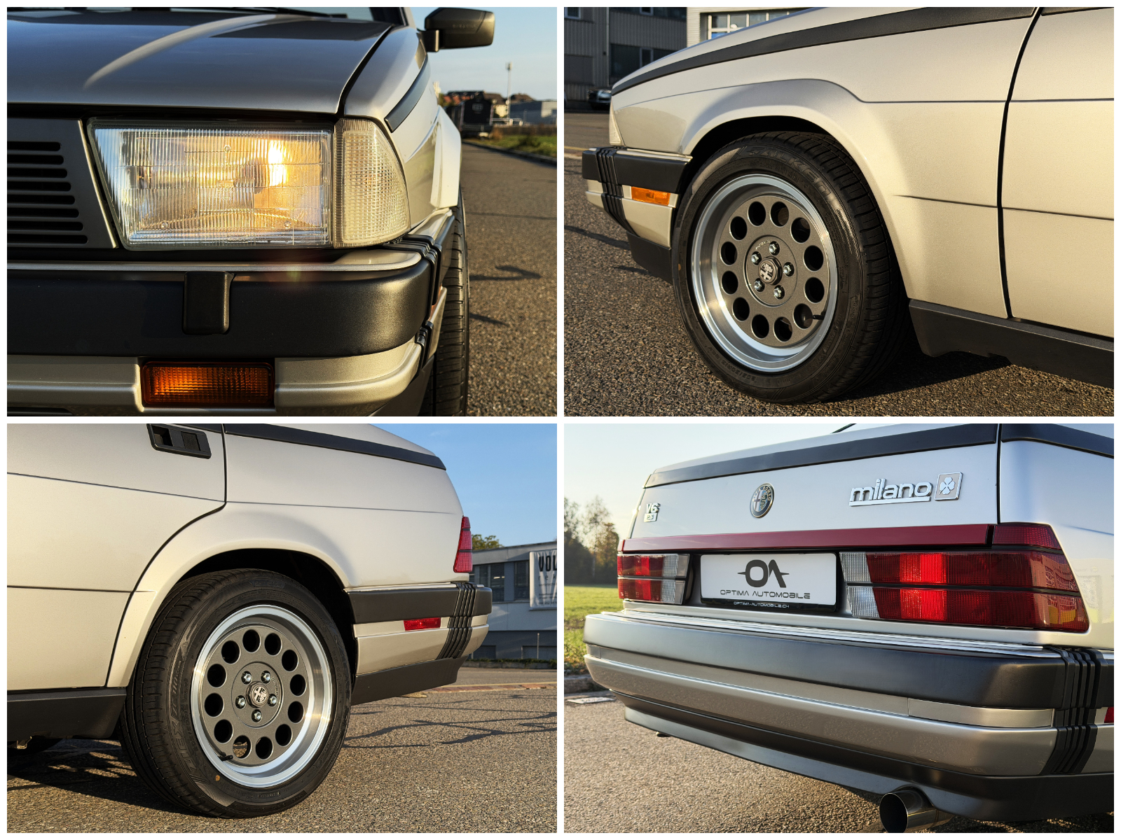 ALFA ROMEO (75) Milano USA "Quadrifoglio PLATINO" 2.5 V6 - *EXTREM SELTENES SAMMLERSTÜCK* - *VOLLAUSSTATTUNG* - *VETERAN-MFK BIS 2031*-image-11