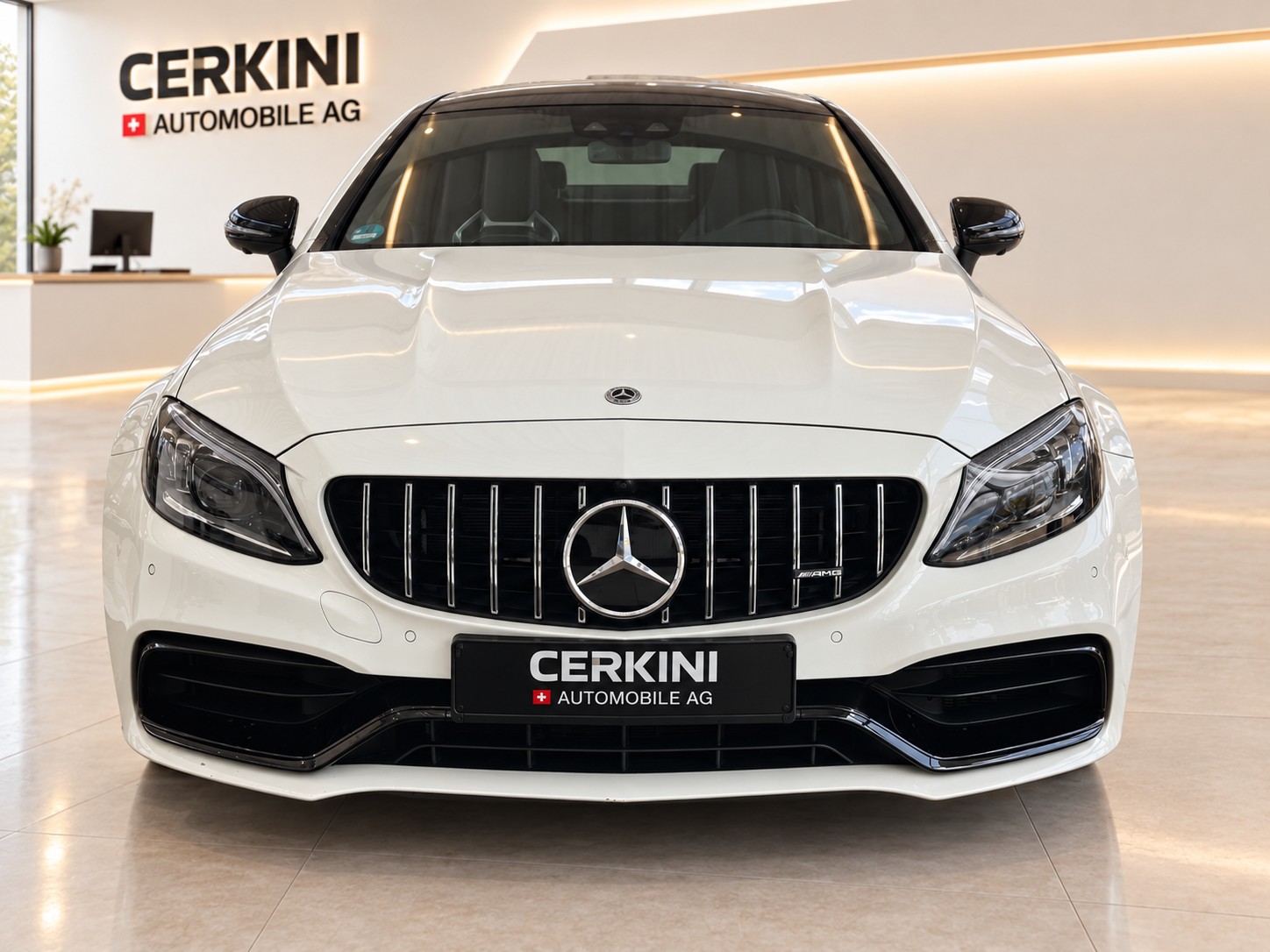 MERCEDES-BENZ C 63 S AMG 9G-tronic, Mercedes Garantie, Gratis Service, Pano, Sportsitze, Burmester, Carbon, 360 Grad Kamera,Spurhalteass-showroom-element-2