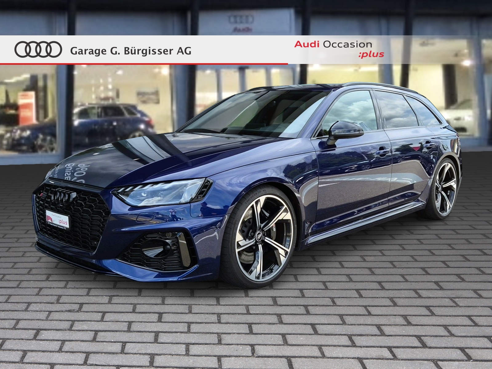 AUDI RS4 Avant quattro tiptronic Navarablau Metallic-image-0