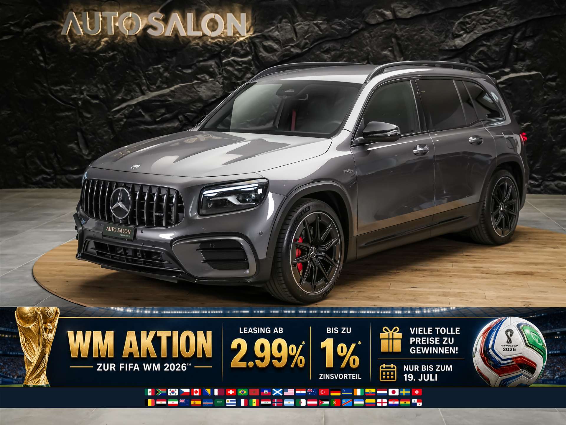 MERCEDES-BENZ GLB 35 AMG 4matic *Abstandsregler*Sitzheizung*Rückfahrkamera*