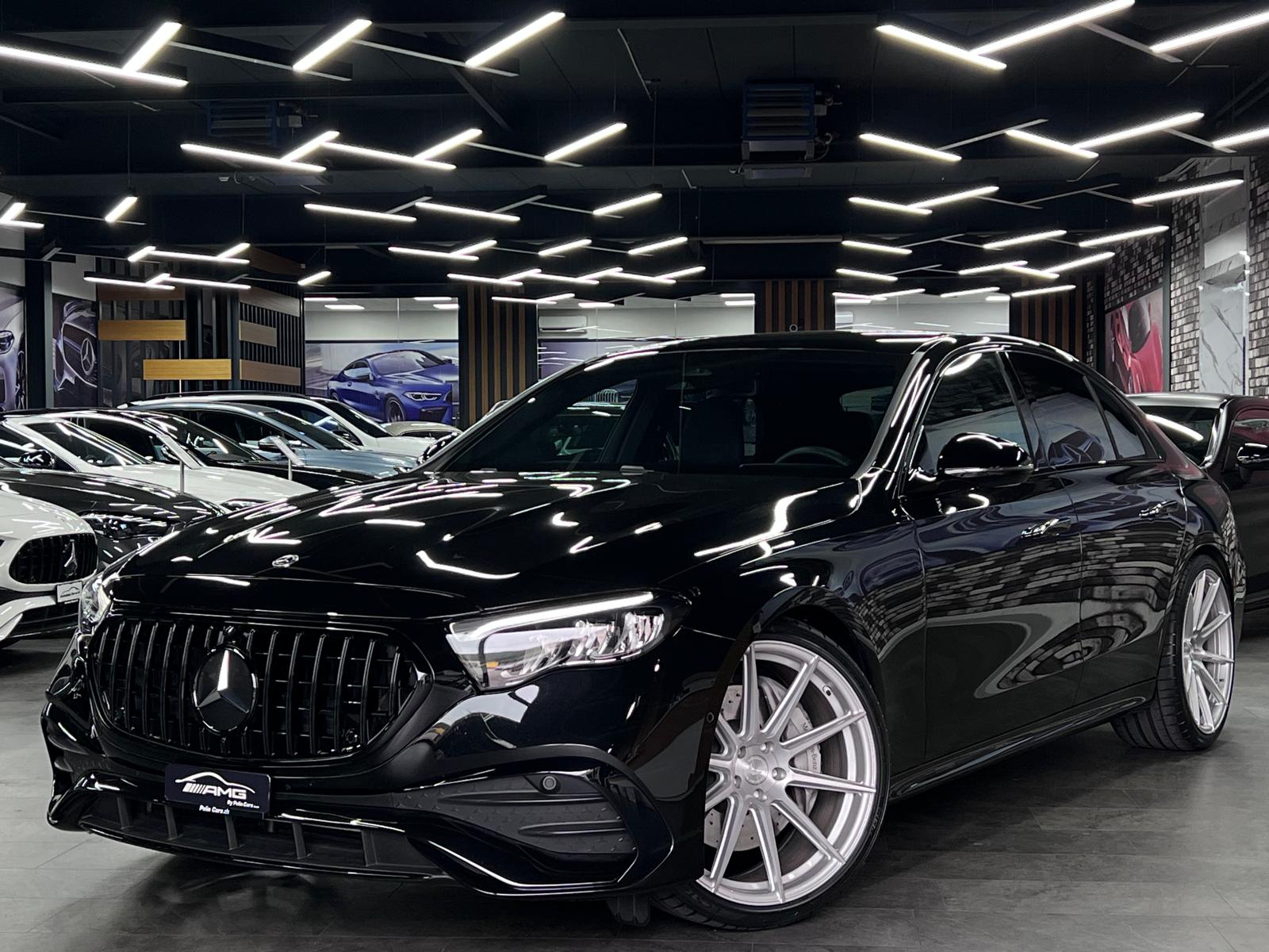 MERCEDES-BENZ E 200 AMG Bodykit 9G-Tronic Limited Black&Silver Performance 5 Jahre Werksgarantie & Gratisservice-image-1