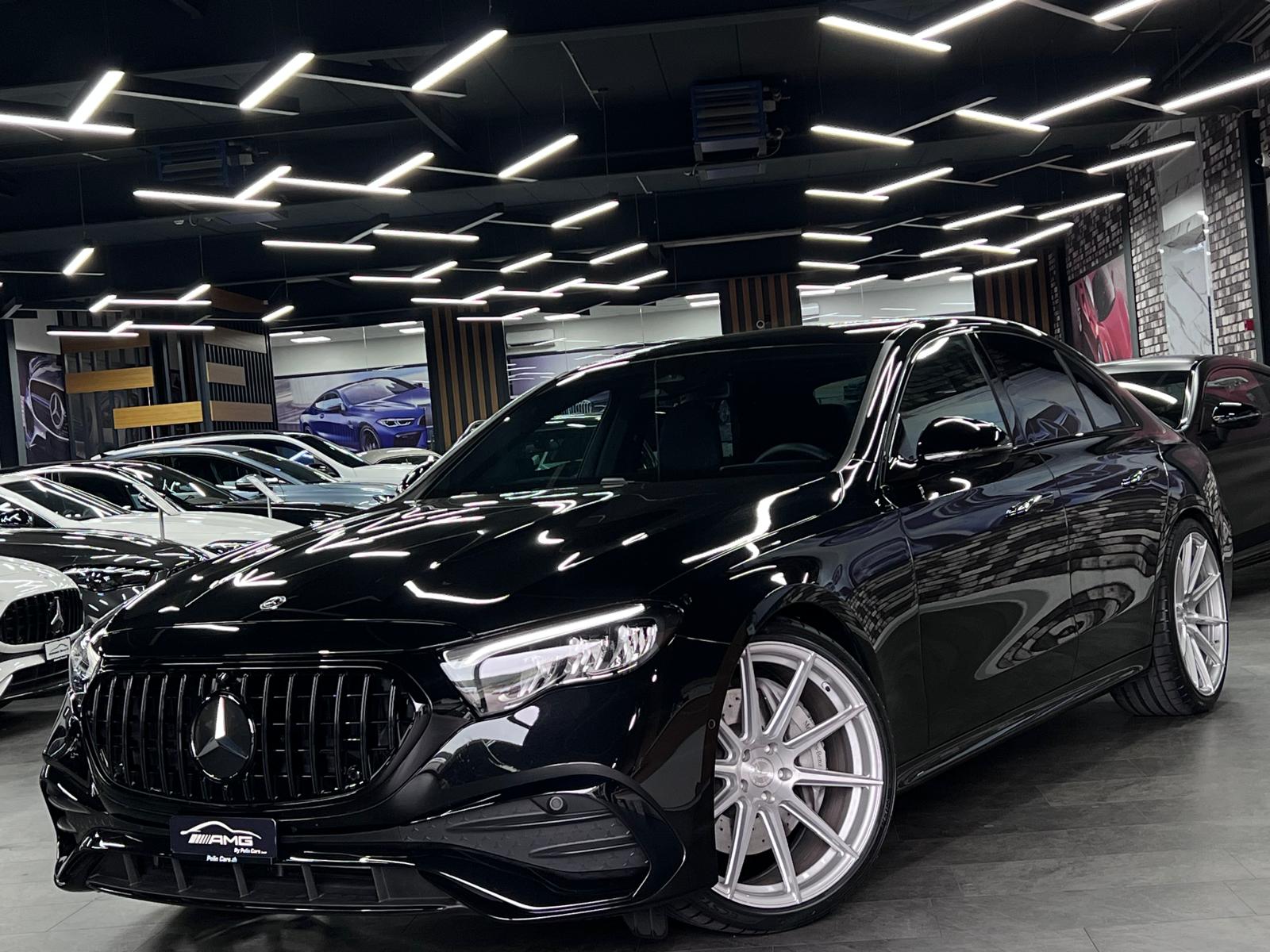 MERCEDES-BENZ E 200 AMG Bodykit 9G-Tronic Limited Black&Silver Performance 5 Jahre Werksgarantie & Gratisservice-image-0
