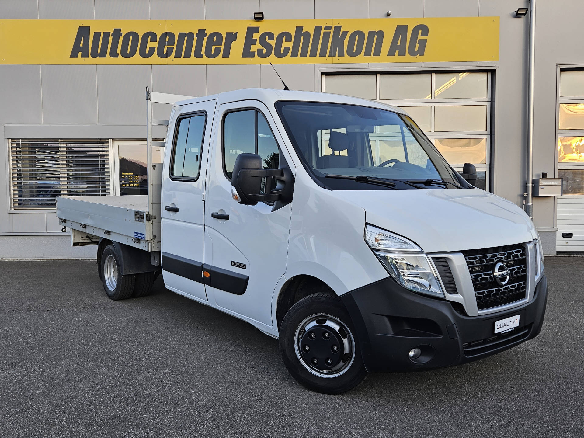 NISSAN NV400 3.5 DKab.-Pick-up Lang 2.3 dCi 145 Base * Klima * Rückfahrkamera * Garantie * 7- Plätzer *