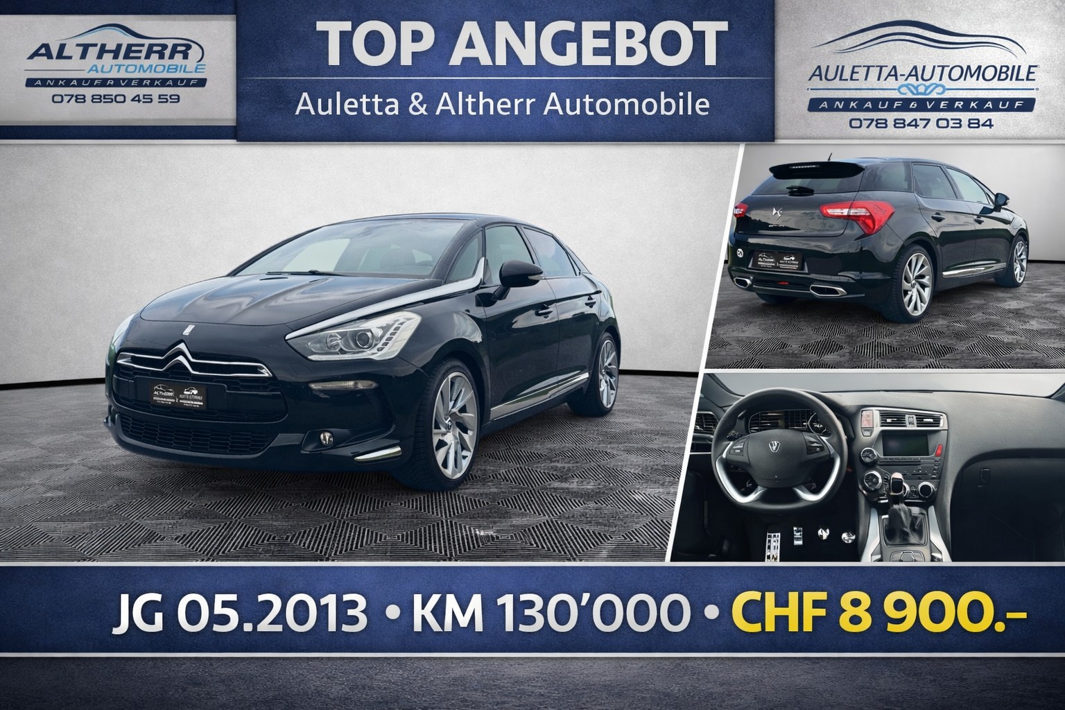 DS AUTOMOBILES DS5 1.6 Turbo Sport Chic