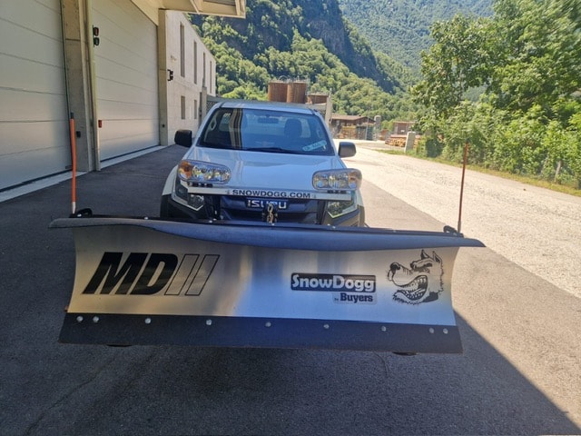 ISUZU D-MAX 1.9 Single Cab Satellite 4x4 - Ponte Ribaltabile 3 Lati in Alluminio - Cala Neve Snow Dogg - Gancio Traino KG. 3500-image-1