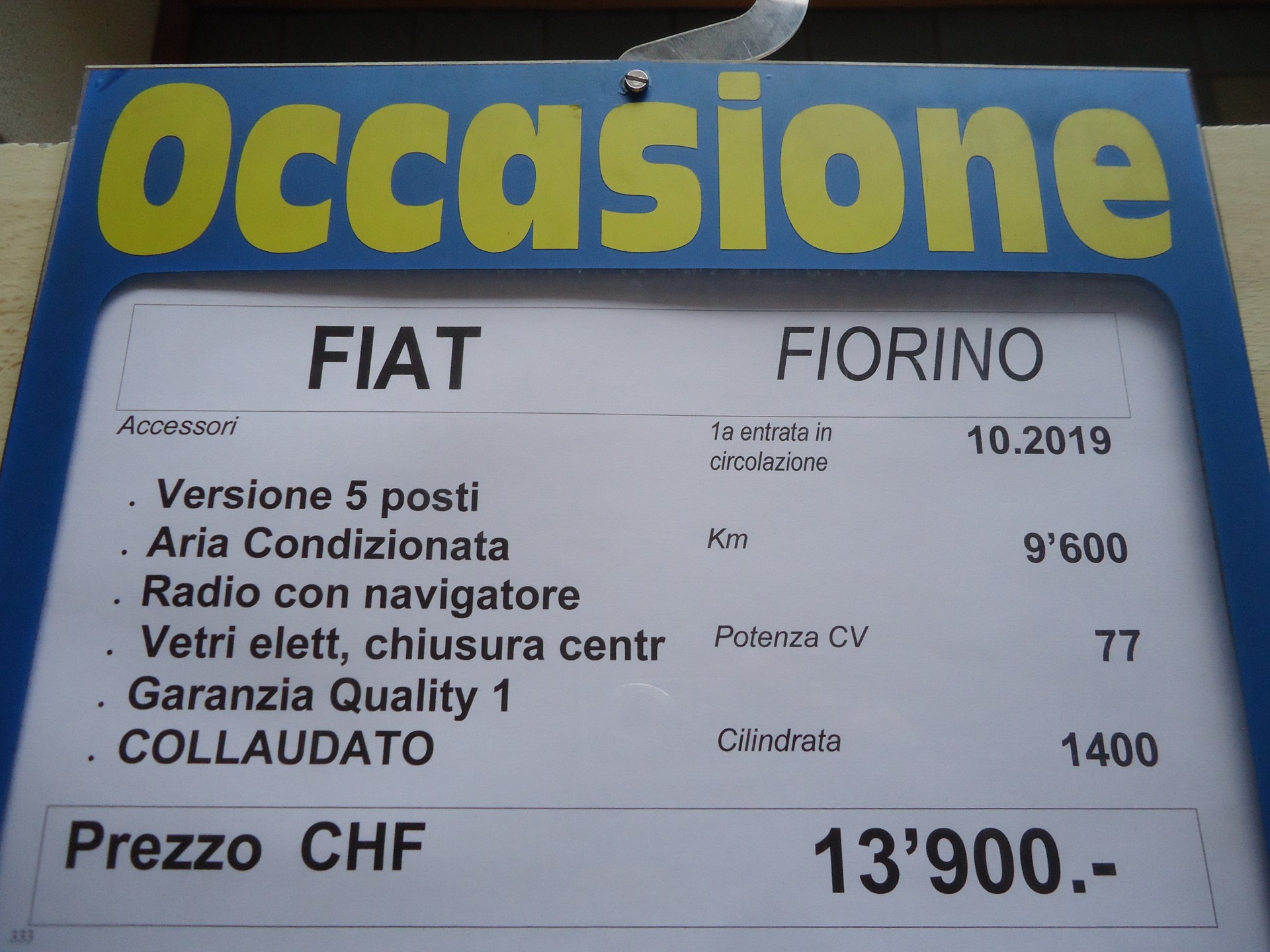 FIAT FIORINO 1 . 4 - Radio - Navigatore - Aria Condizionata-image-7