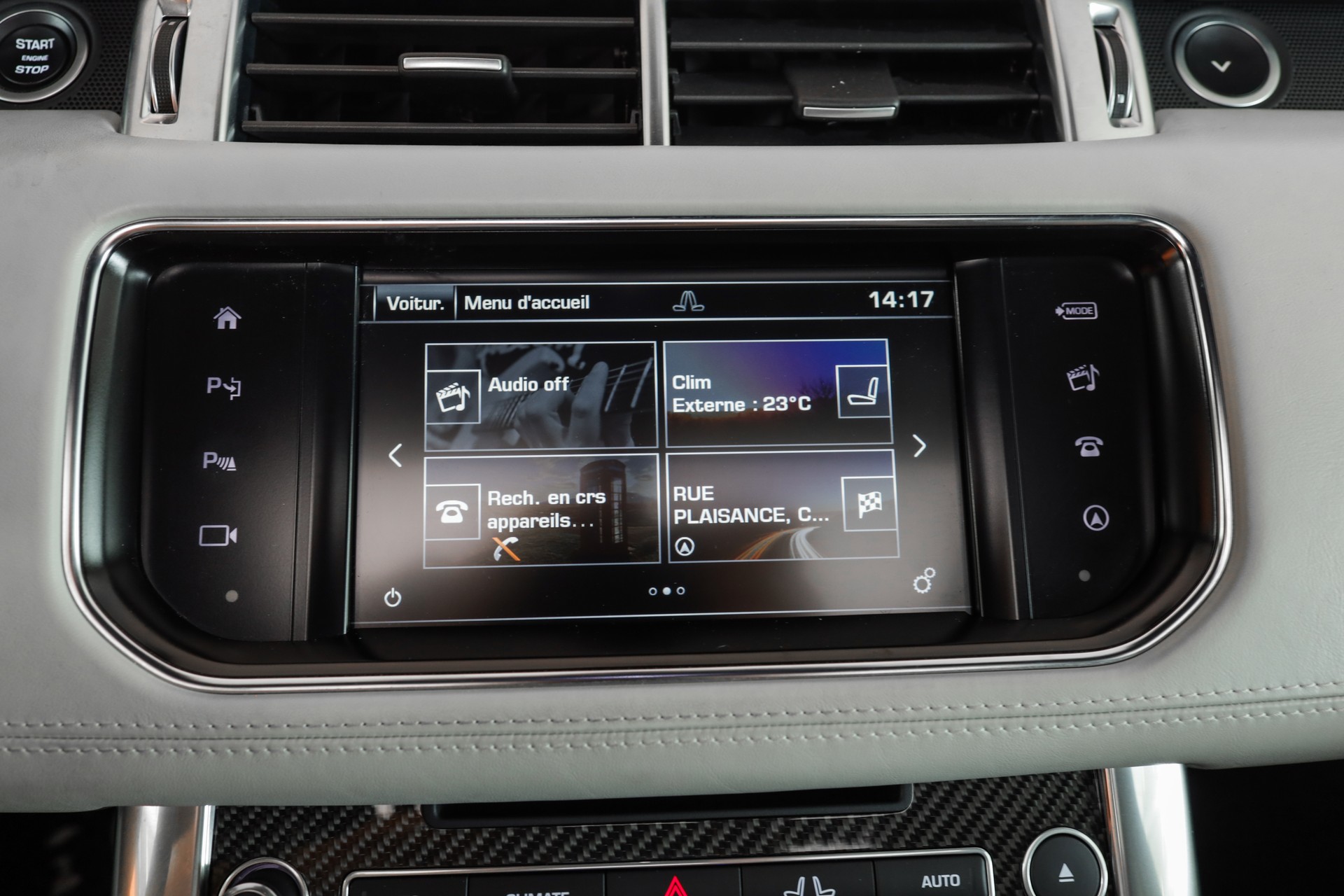 LAND ROVER Range Rover Sport 5.0 V8 SVR Eiger Grey * ACC * Carbone * Attelage-image-15