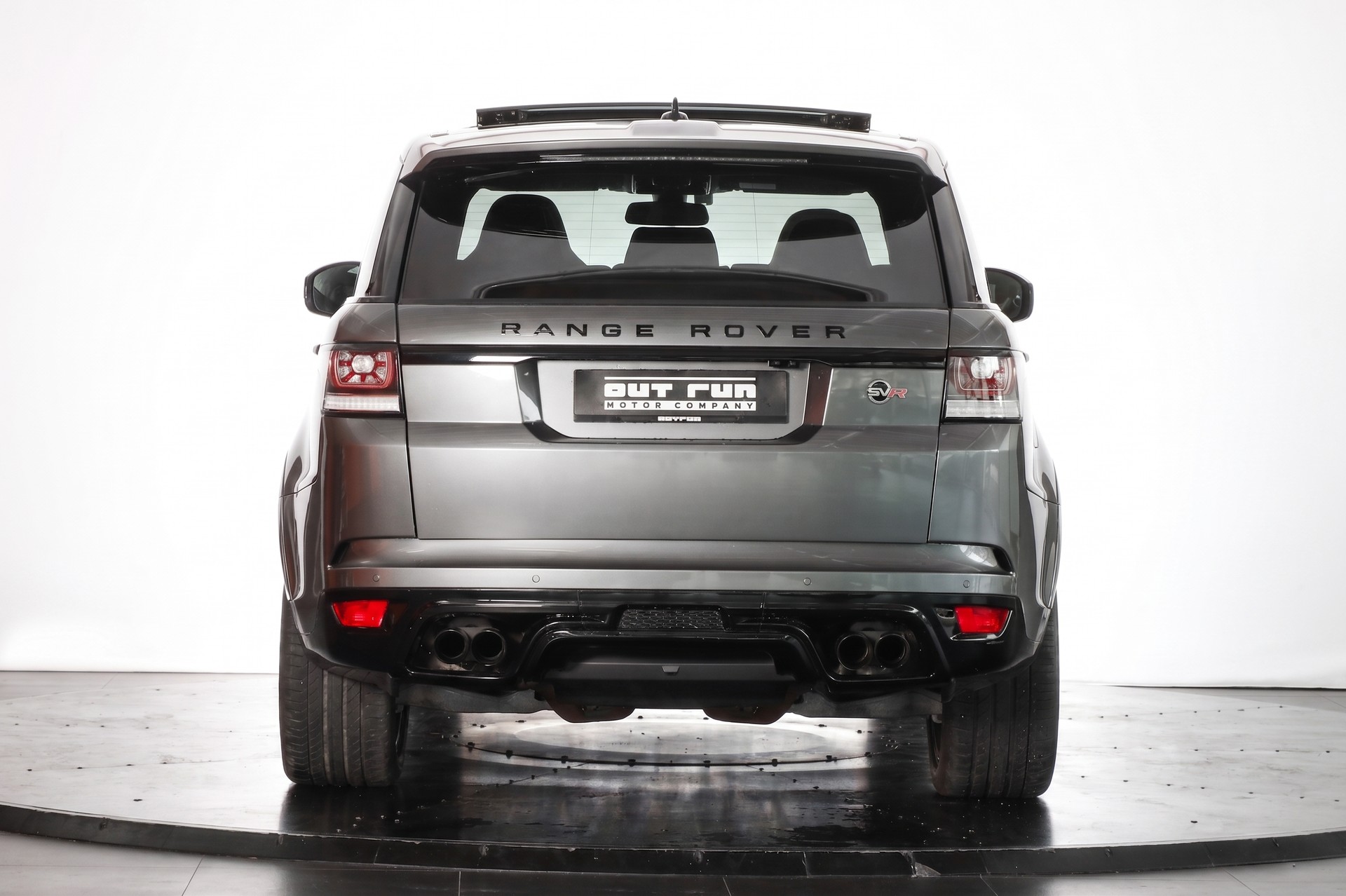LAND ROVER Range Rover Sport 5.0 V8 SVR Eiger Grey * ACC * Carbone * Attelage-image-2