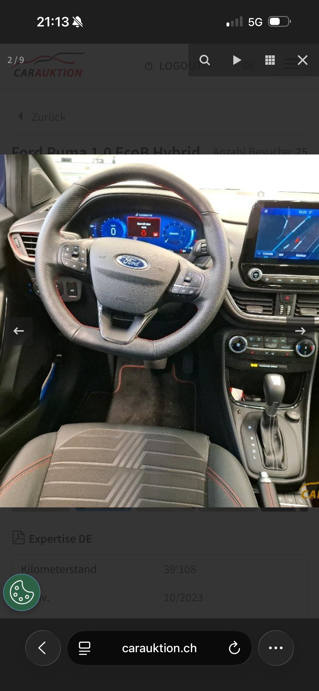 FORD Puma 1.0 MHEV ST-Line X Automat-image-4