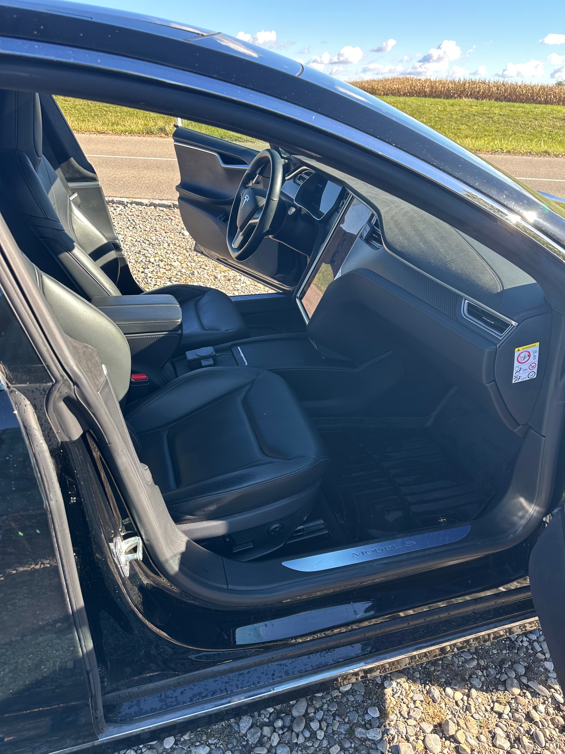TESLA S90D - SC01 Free Supercharging - Vollausstattung Batterie 97%-image-10