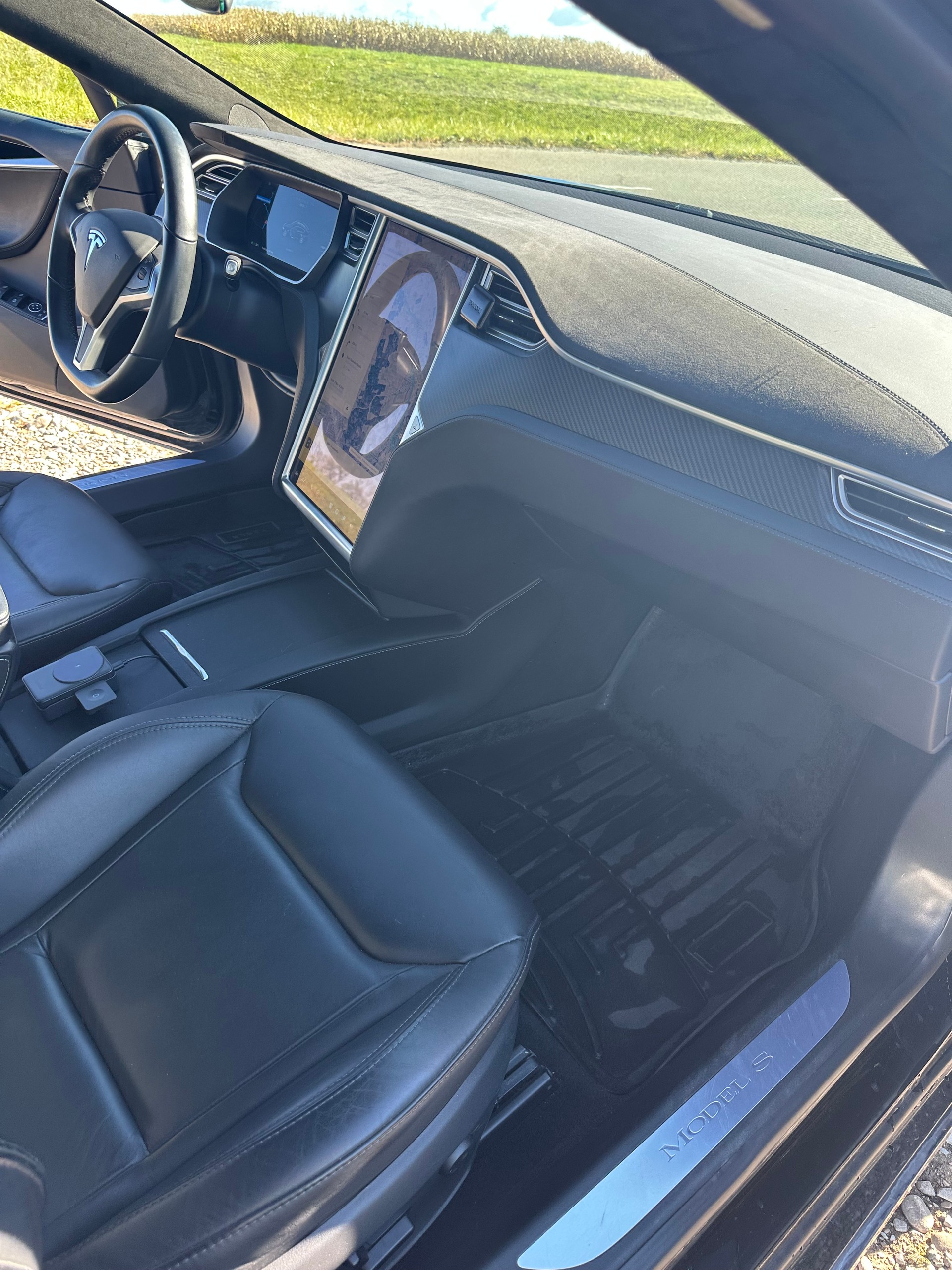 TESLA S90D - SC01 Free Supercharging - Vollausstattung Batterie 97%-image-9