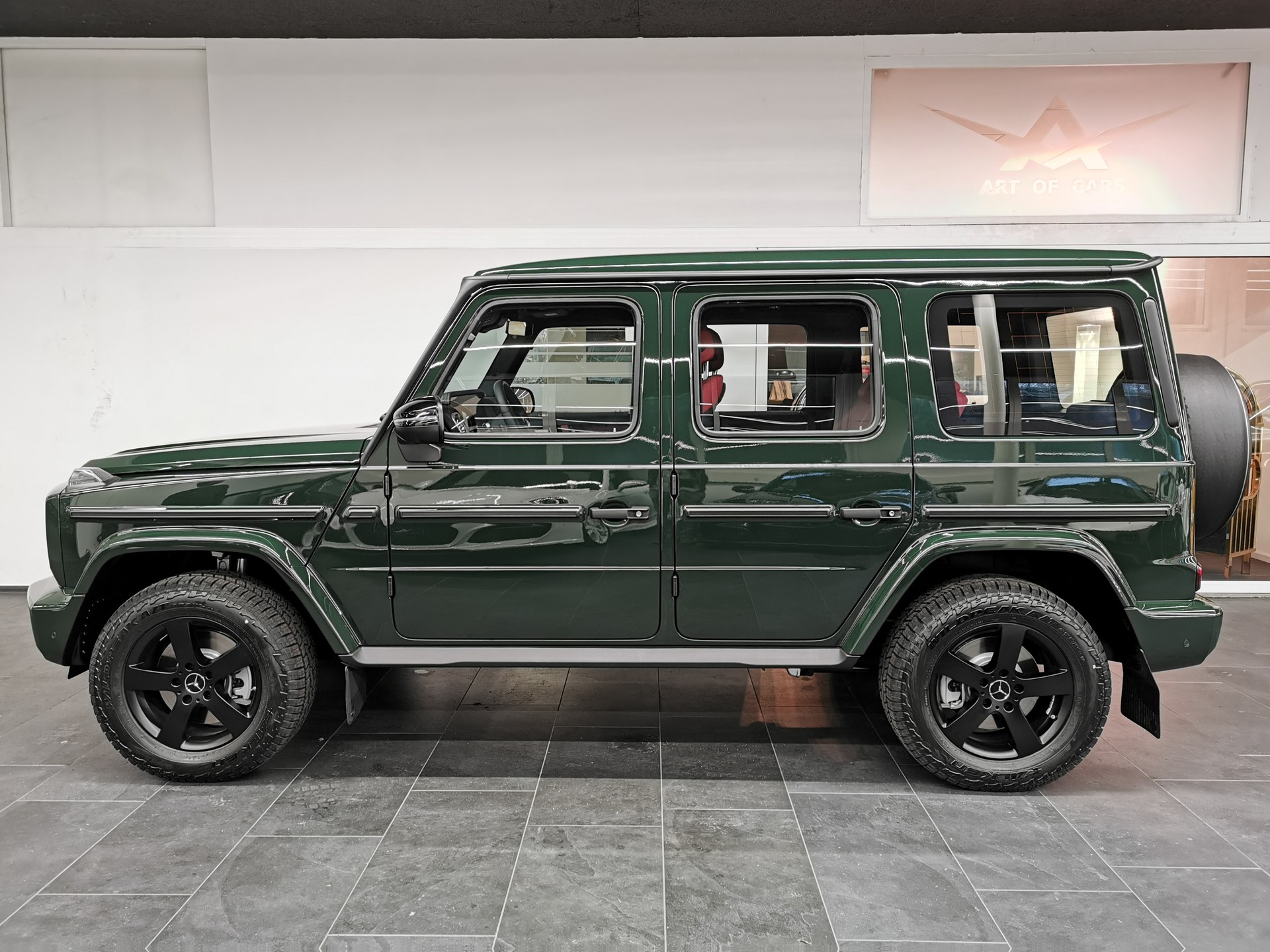 MERCEDES-BENZ G 400 d PROFESSIONAL FACELIFT INDIVIDUAL UNI GRÜN GREEN UNIKAT DIESEL THE LAST FINAL EDITION OHNE HYBRID! 9G-Tronic-image-2