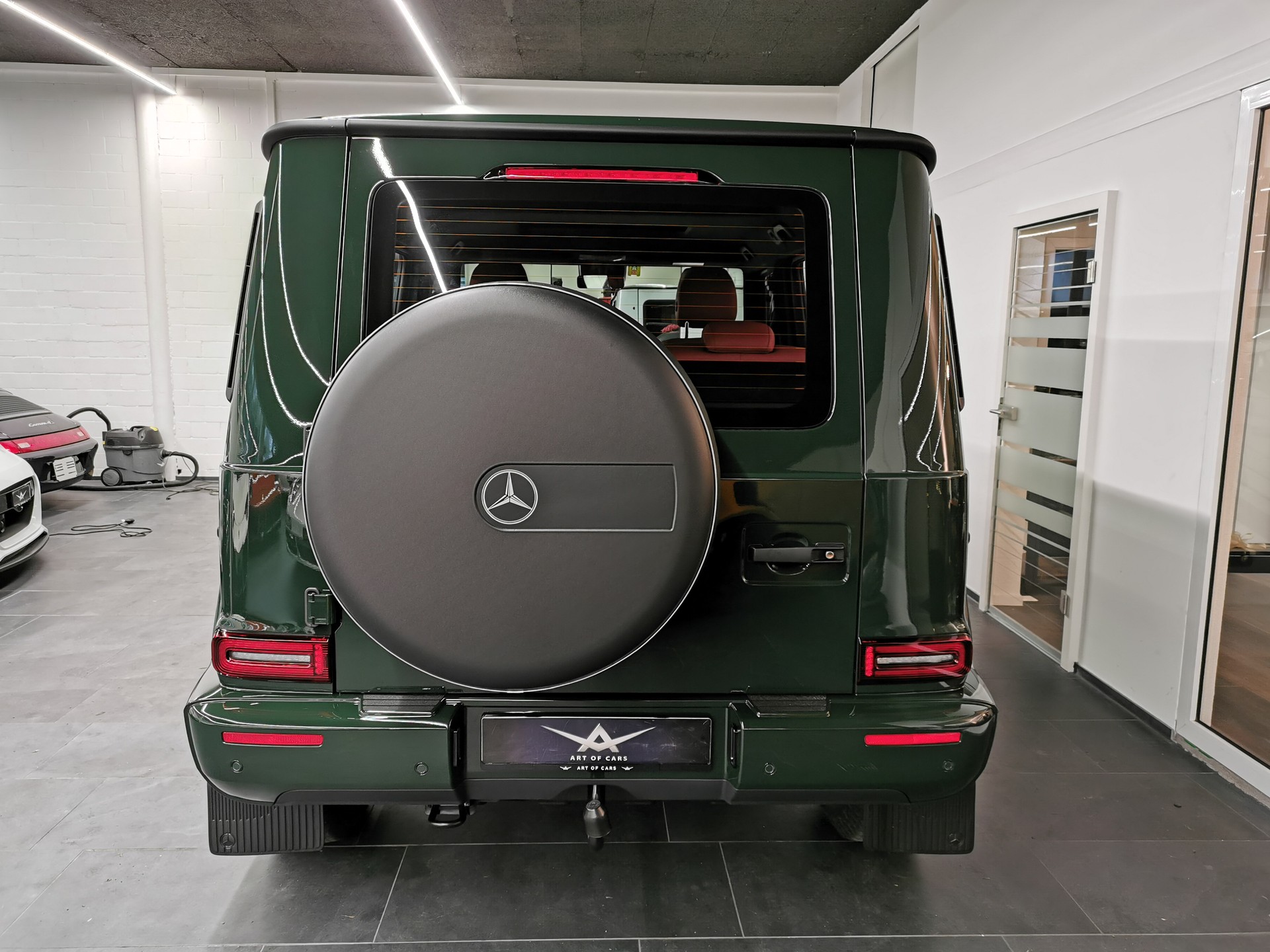 MERCEDES-BENZ G 400 d PROFESSIONAL FACELIFT INDIVIDUAL UNI GRÜN GREEN UNIKAT DIESEL THE LAST FINAL EDITION OHNE HYBRID! 9G-Tronic-image-4