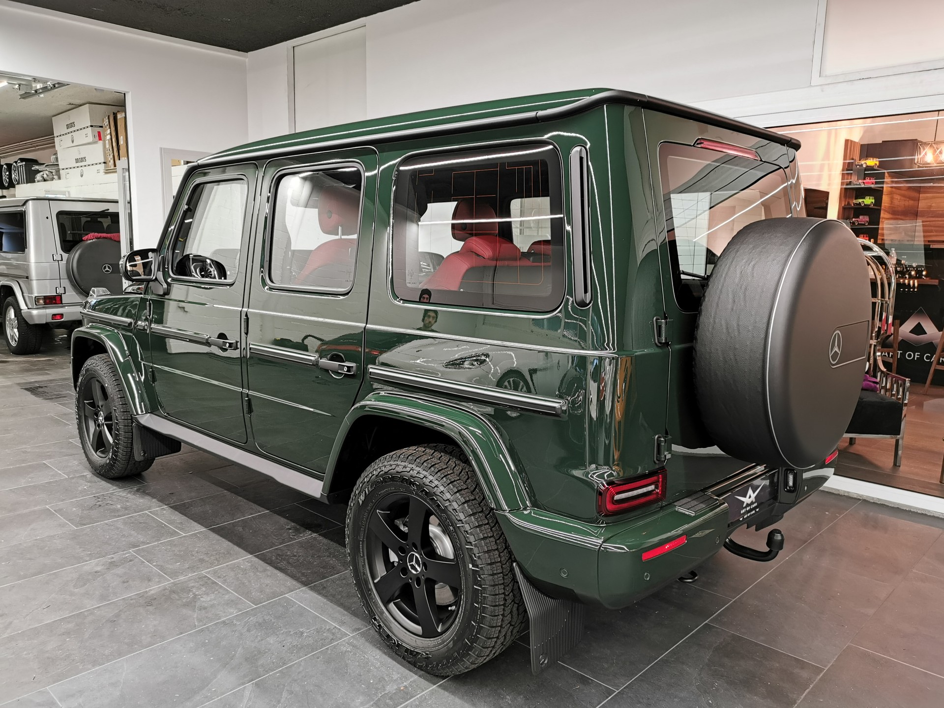 MERCEDES-BENZ G 400 d PROFESSIONAL FACELIFT INDIVIDUAL UNI GRÜN GREEN UNIKAT DIESEL THE LAST FINAL EDITION OHNE HYBRID! 9G-Tronic-image-3