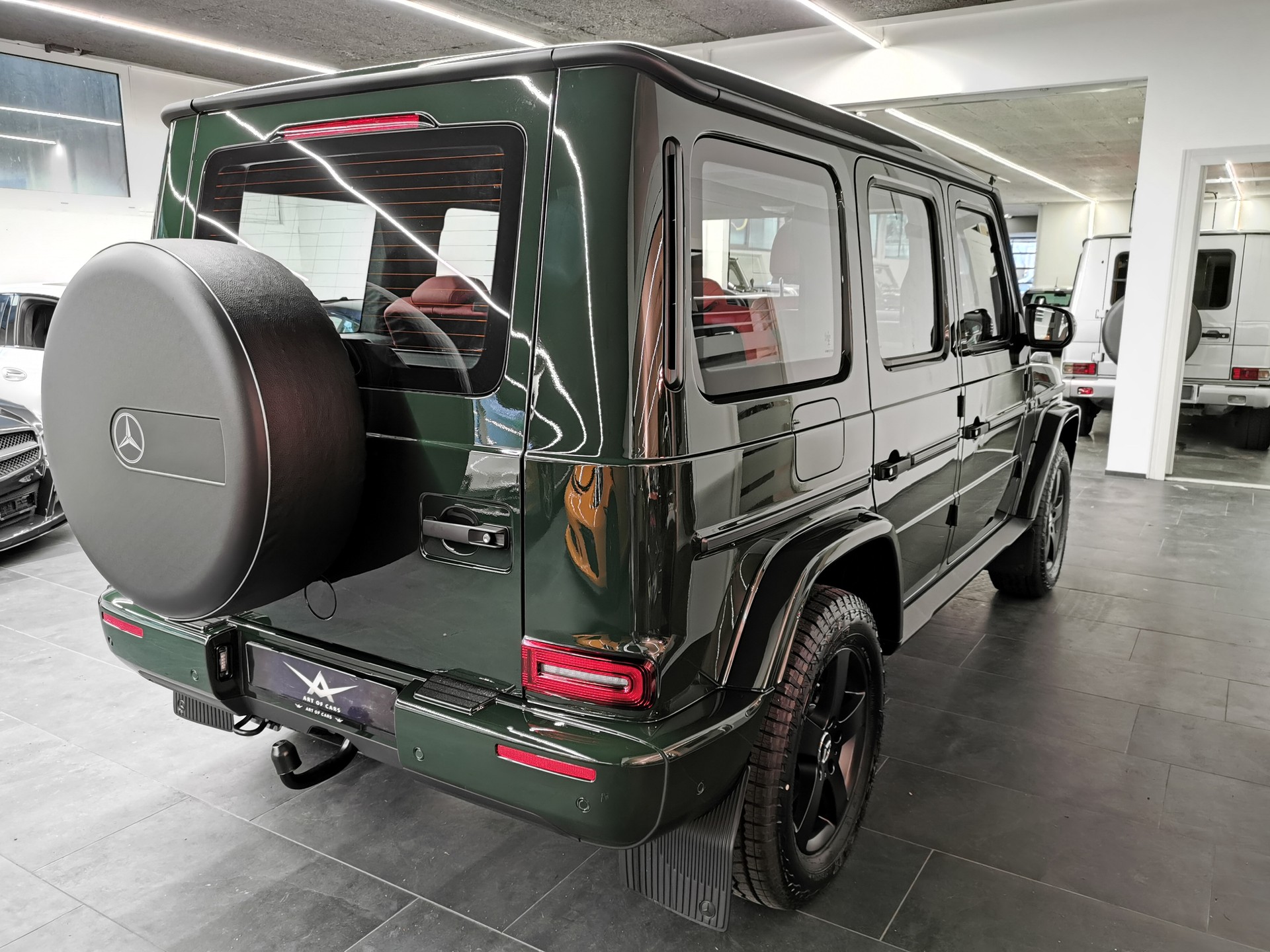 MERCEDES-BENZ G 400 d PROFESSIONAL FACELIFT INDIVIDUAL UNI GRÜN GREEN UNIKAT DIESEL THE LAST FINAL EDITION OHNE HYBRID! 9G-Tronic-image-5