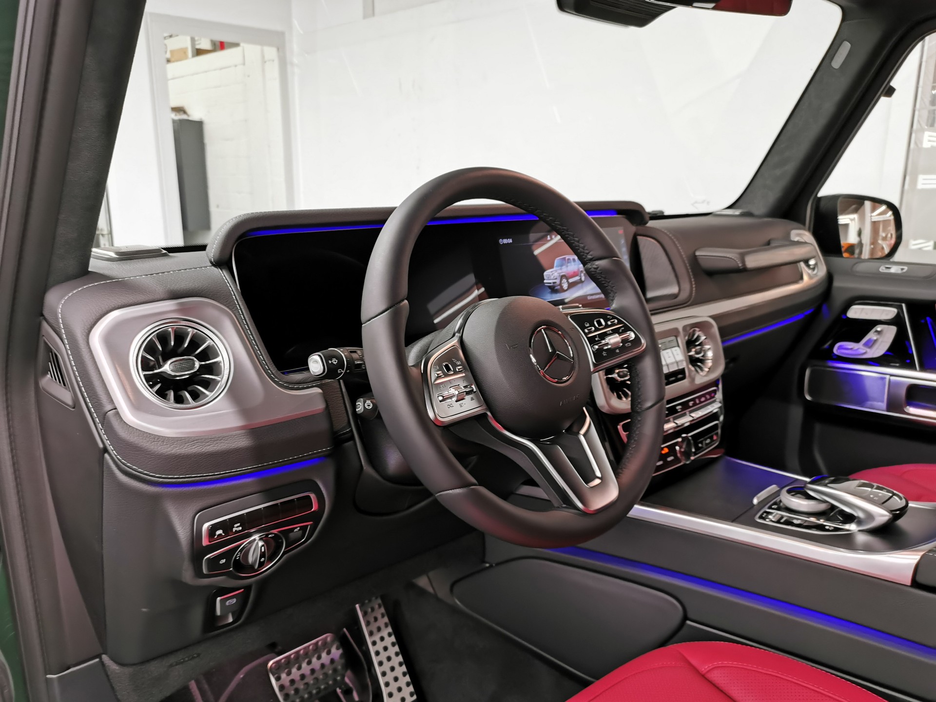 MERCEDES-BENZ G 400 d PROFESSIONAL FACELIFT INDIVIDUAL UNI GRÜN GREEN UNIKAT DIESEL THE LAST FINAL EDITION OHNE HYBRID! 9G-Tronic-image-11